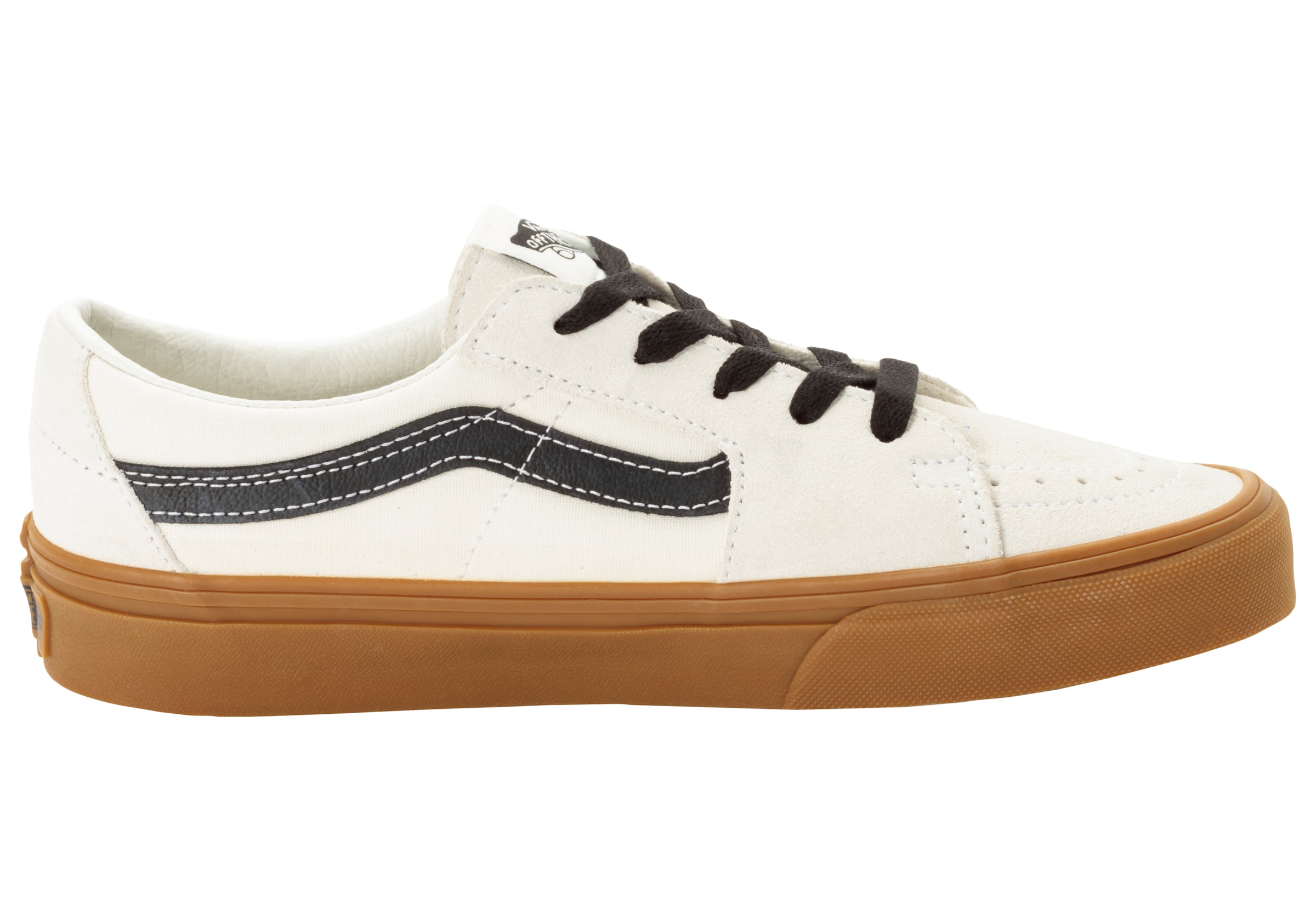 Vans Sneaker »SK8-Low«, mit kontrastfarbenem Logo an der Ferse