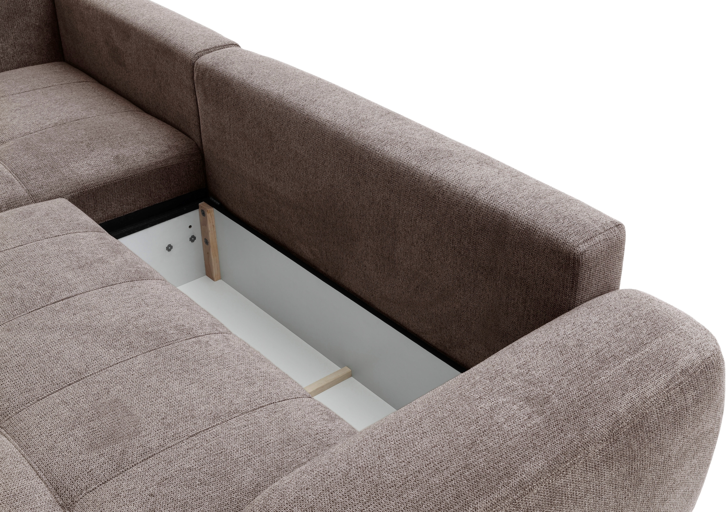 Mr. Couch Ecksofa »Mykonos, L-Form, Dauerschläfer« mit DuraSpring-Taschenfederkern bis 140 kg belastbar