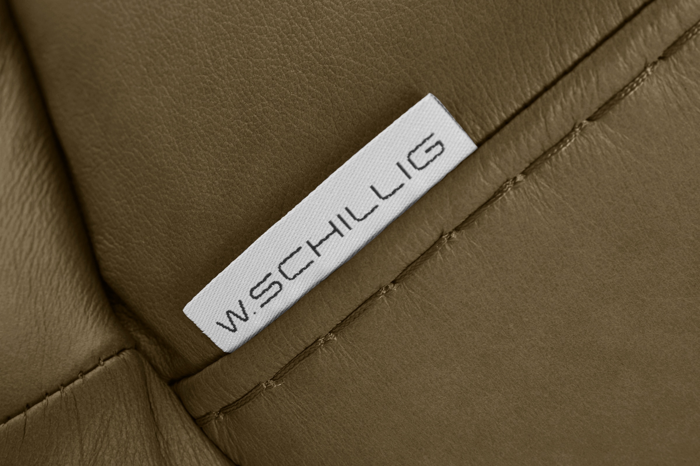 W.SCHILLIG 2,5-Sitzer »montanaa«, mit Metallkufen in Silber matt, Breite 212 cm