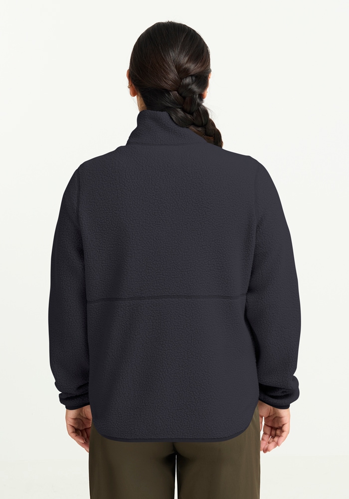 Jack Wolfskin Fleecejacke »LITE CURL FZ W« atmungsaktives Material, elastische Kanten, Reißverschlusstaschen