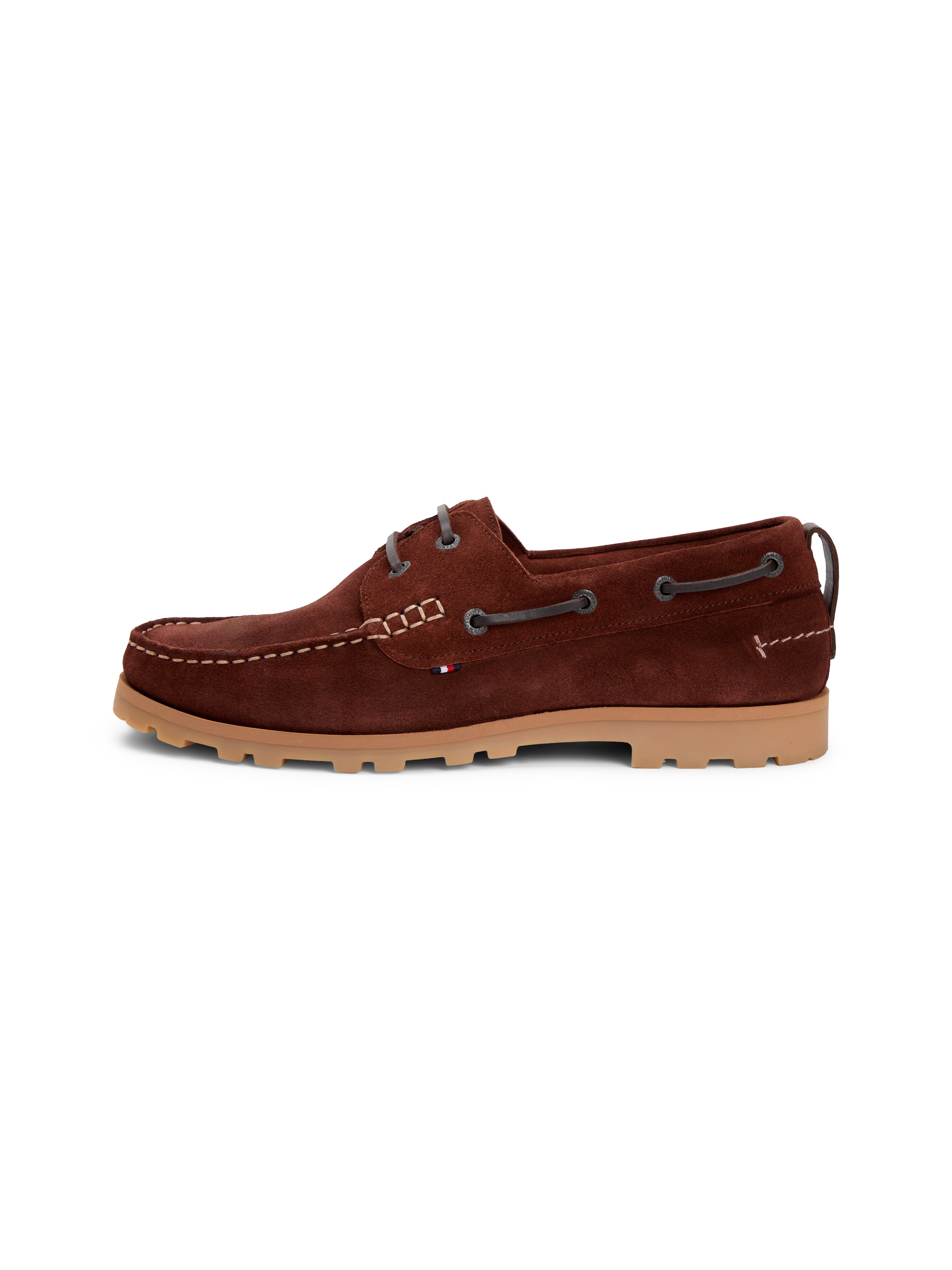 Tommy Hilfiger Bootsschuh »HILIFGER LIGHT SDE BOAT SHOE«  Schnürschuh, Halbschuh mit Durchzügen und Ösen