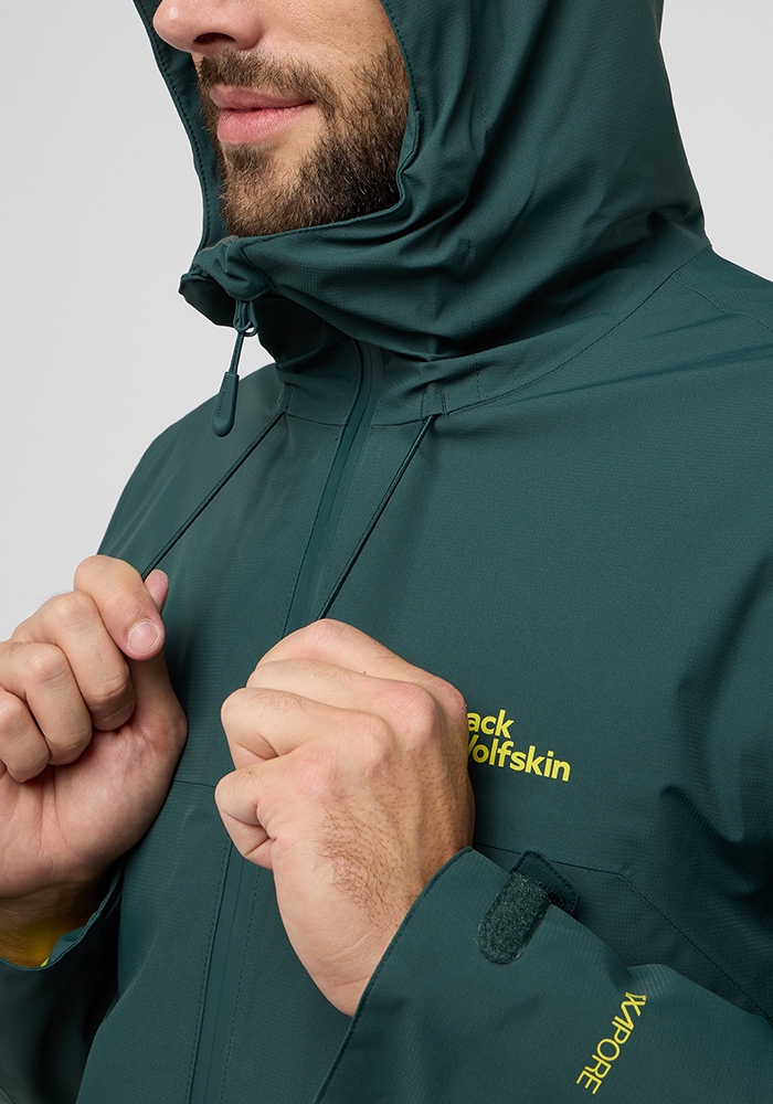 Jack Wolfskin Outdoorjacke »WISPER INS JKT M«, mit Kapuze