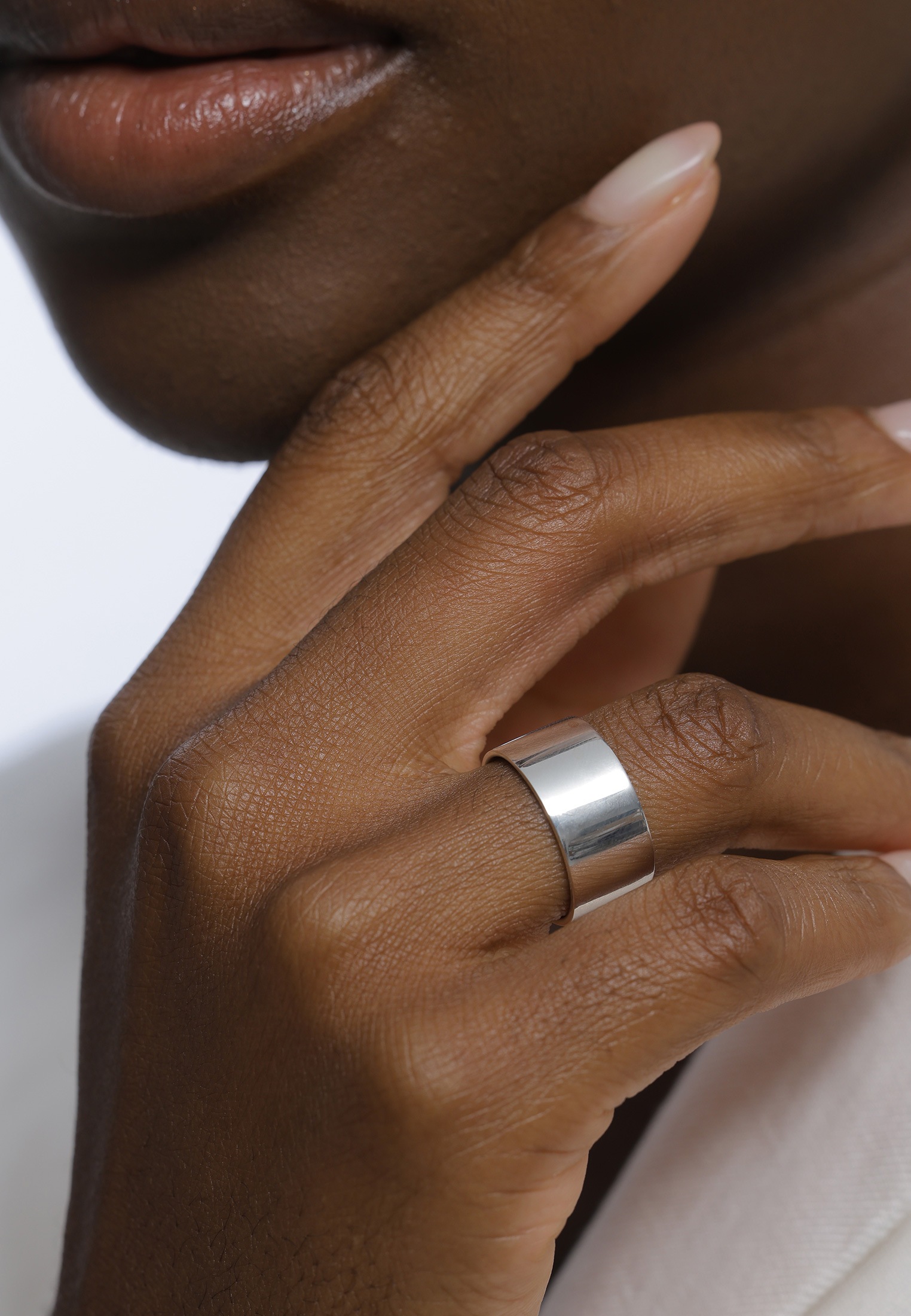 Elli Fingerring »Ring Stacking Bandring Basic Trend 925 Silber«