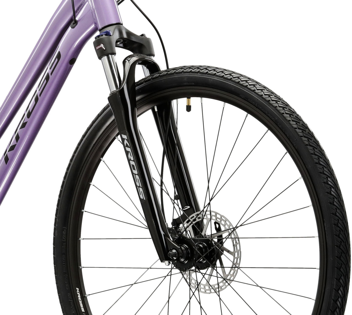 Kross Crossrad »Crossrad Evado 5.0 lila 18 Gänge«, 18 Gang, Shimano, CUES U3020 Schaltwerk, Kettenschaltung