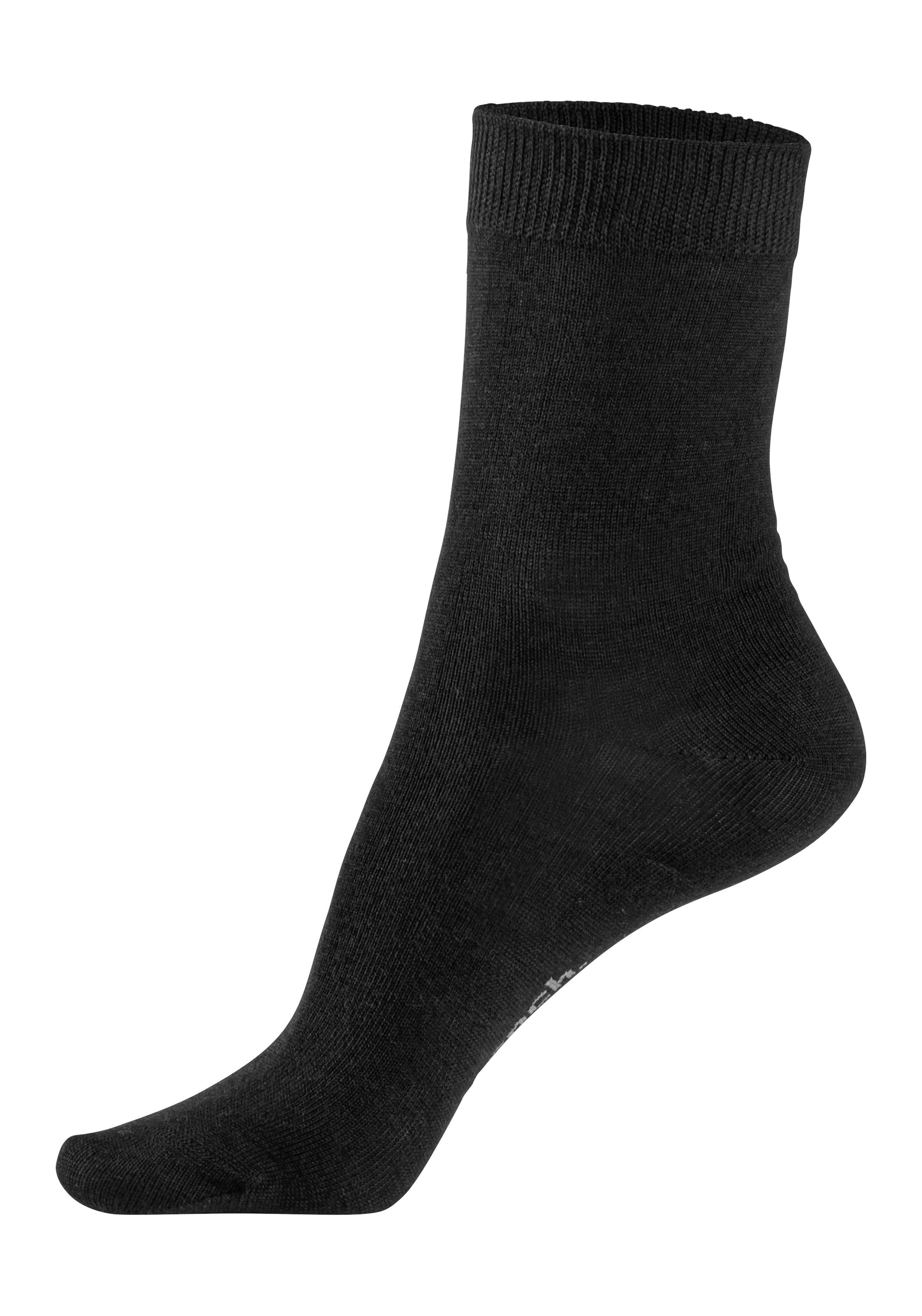 Bench. Socken, (Packung, 3 Paar), Wollsocken aus flauschigem Material mit 53% Wolle