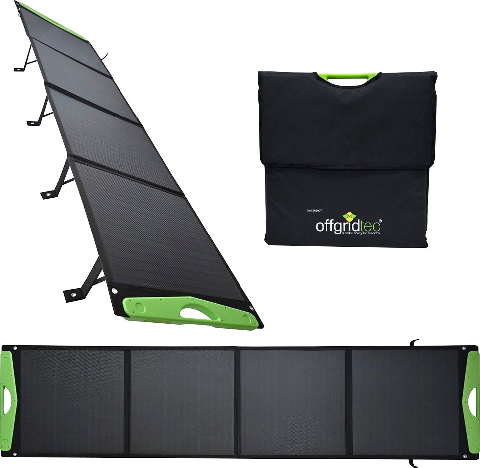 Ecoflow Solaranlage »Delta Max 1600 + 2 x 200W Offgridtec® Hardcover Solartasche«, (Spar-Set), Plug and play