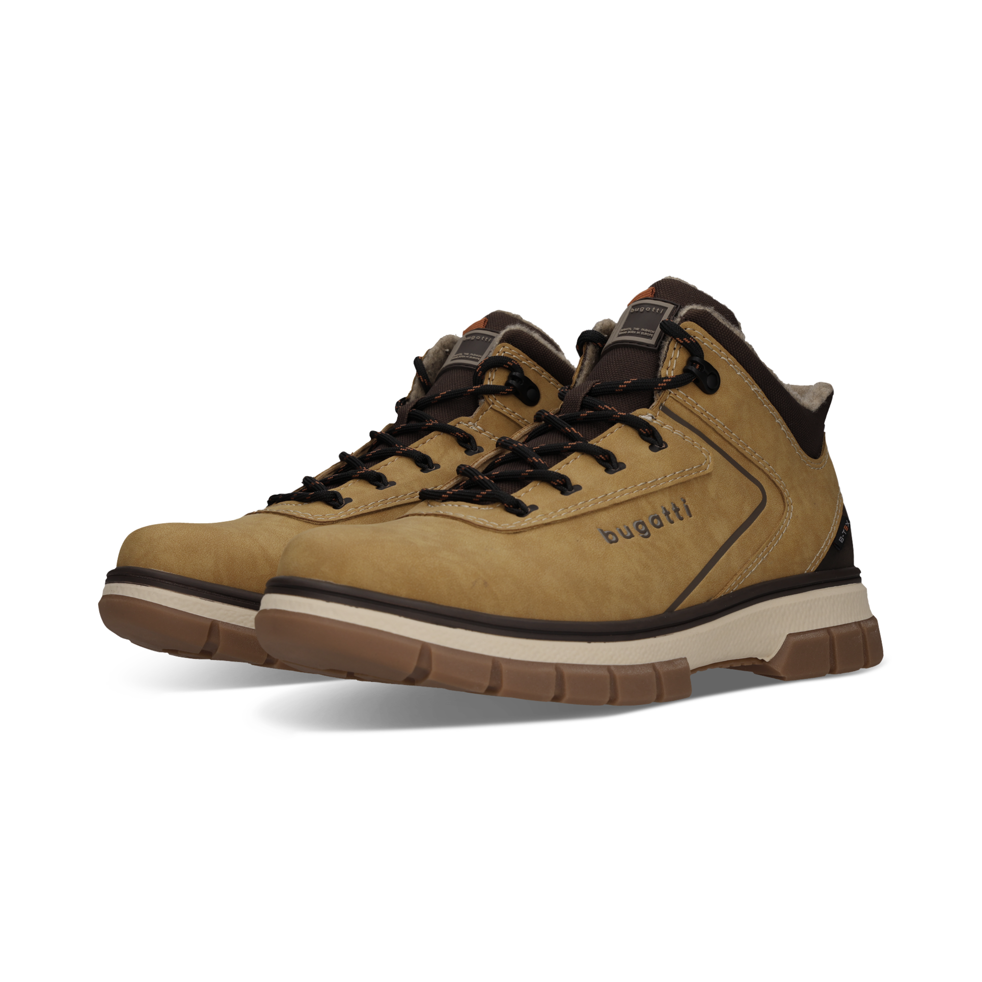 bugatti Winterboots  Outdoorboots, Schnürboots mit Profilsohle, TEX-Ausstattung