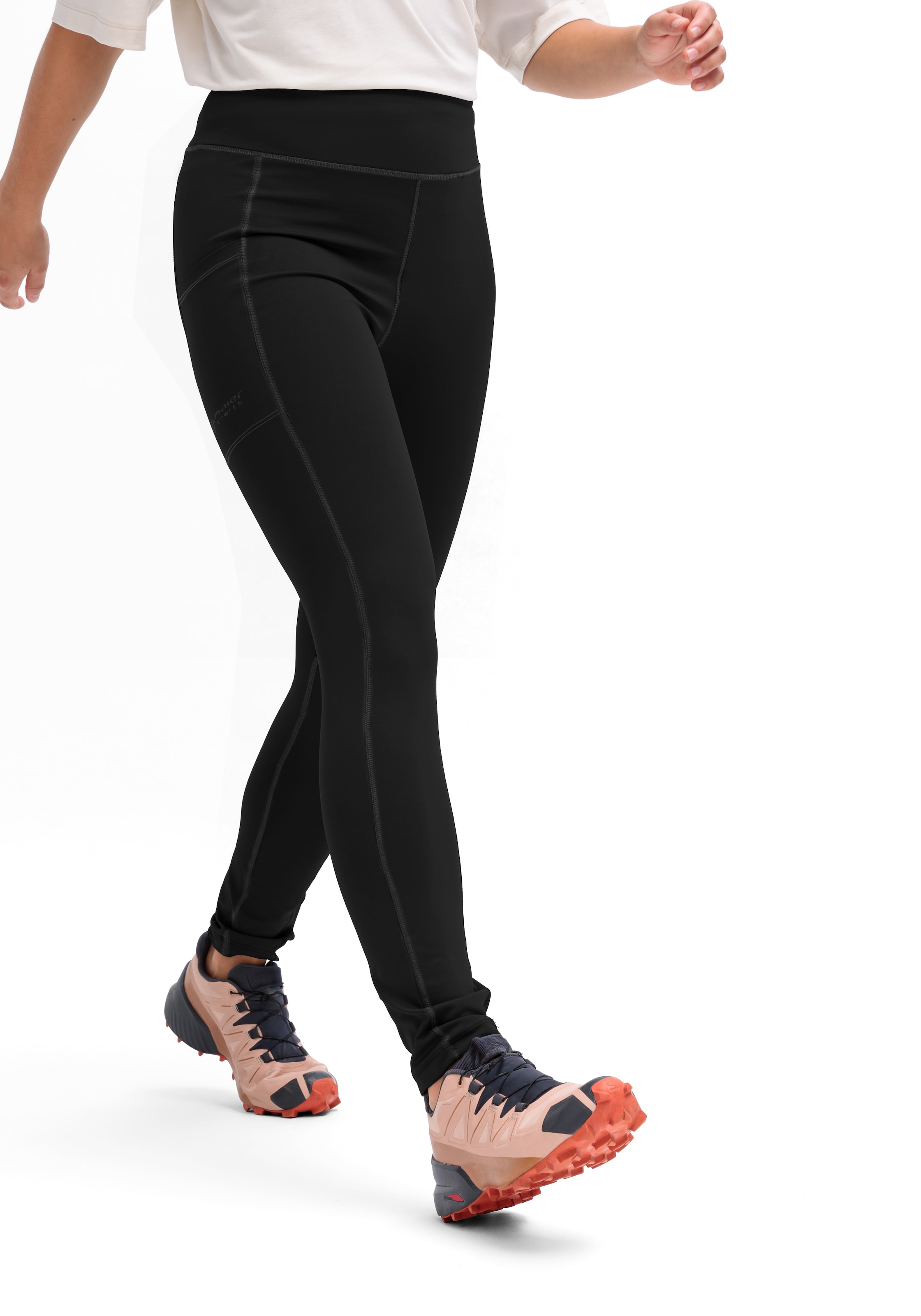 Maier Sports Funktionsleggings »Da-Tight el. MS FAV Long Tight W«  bequeme Passform, für Wandern und aktive Unternehmungen