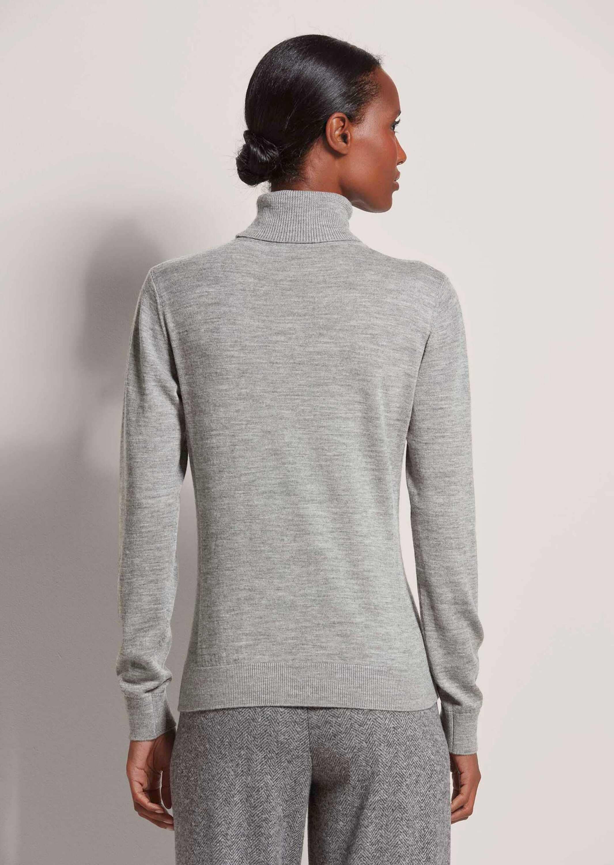 MADELEINE Longpullover »Pullover Rollkragen-Pullover aus Wolle«