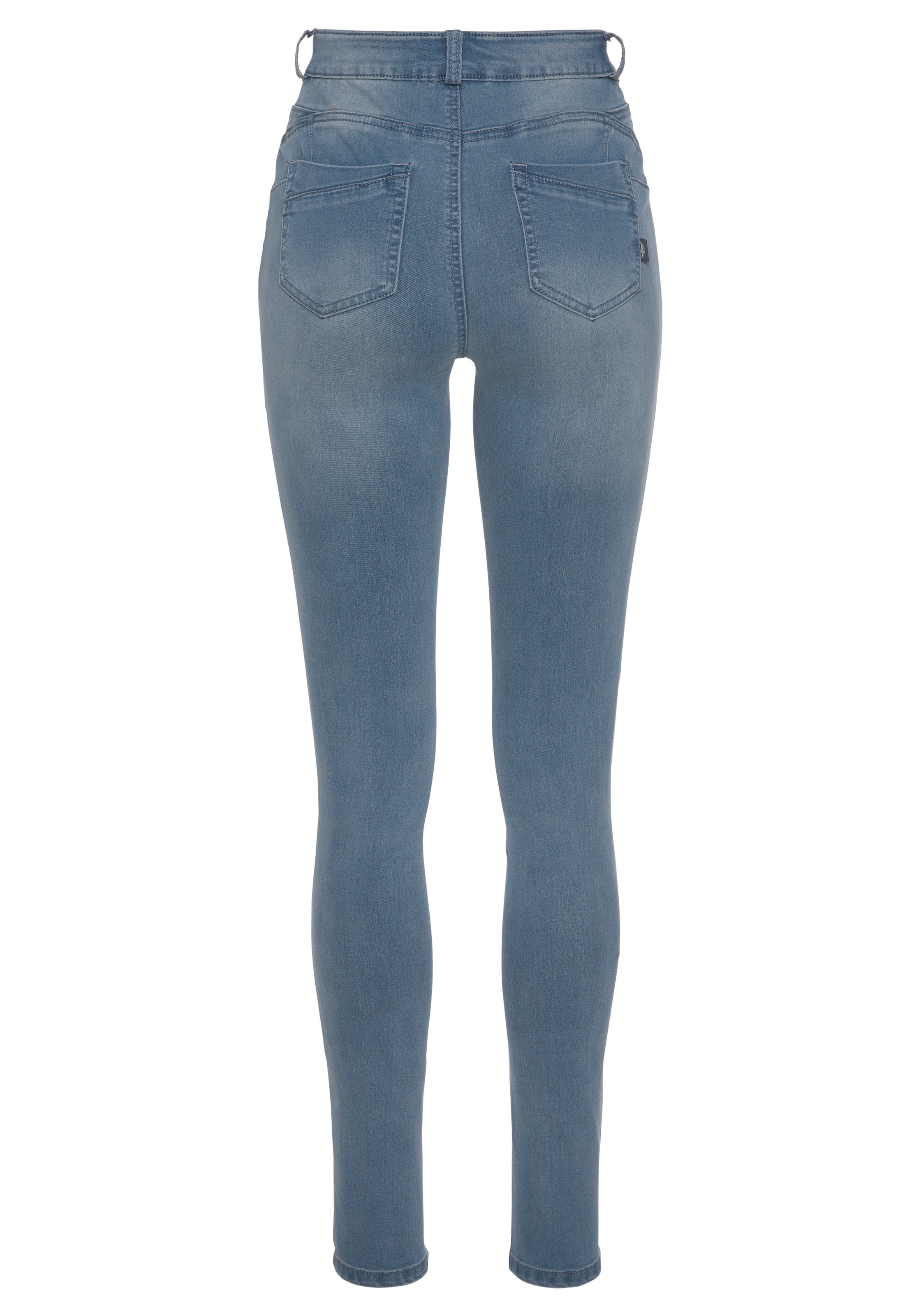 Arizona Skinny-fit-Jeans »Ultra Stretch«, High mit bei bestellen OTTO Shapingnähten Waist
