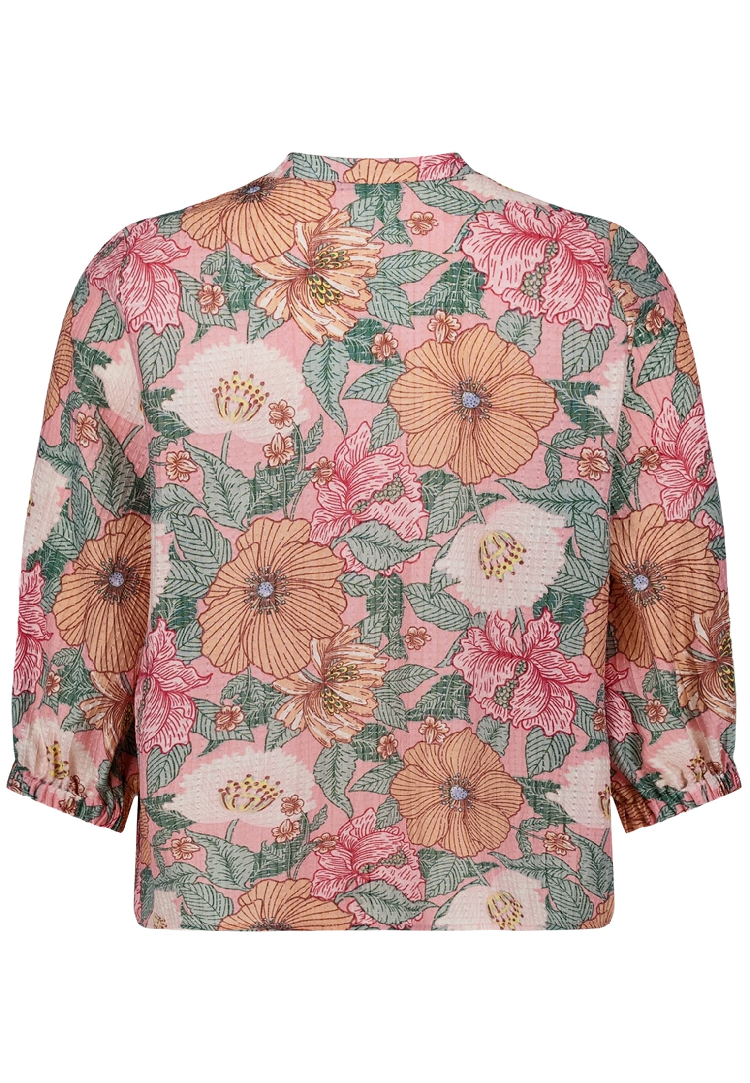 Zero Klassische Bluse »Tunika-Bluse mit Blumenprint«