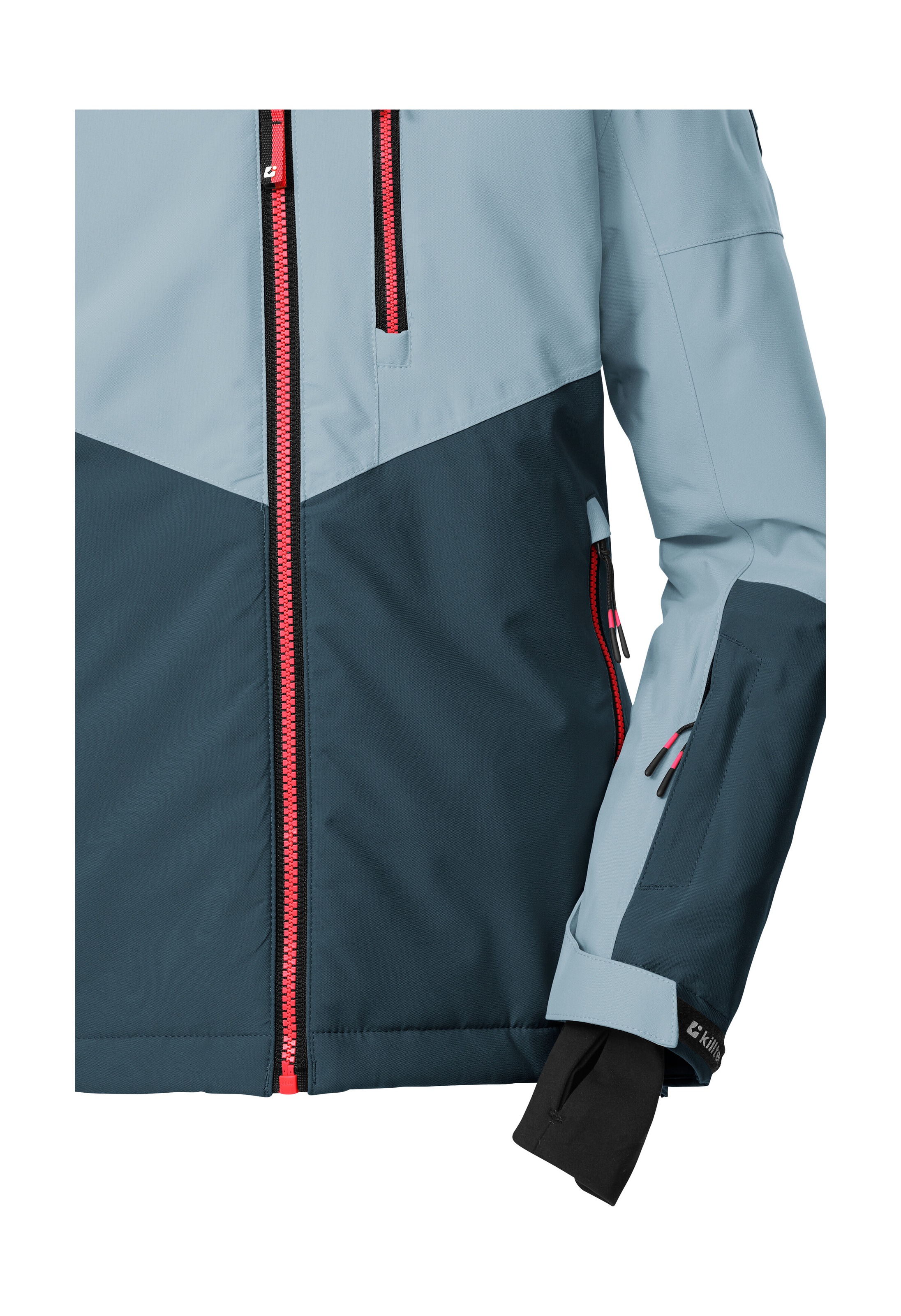 Killtec Skijacke »KSW 207 GRLS SKI JCKT«, Wasserdichte, atmungsaktive Kinderjacke mit reflektierenden Details