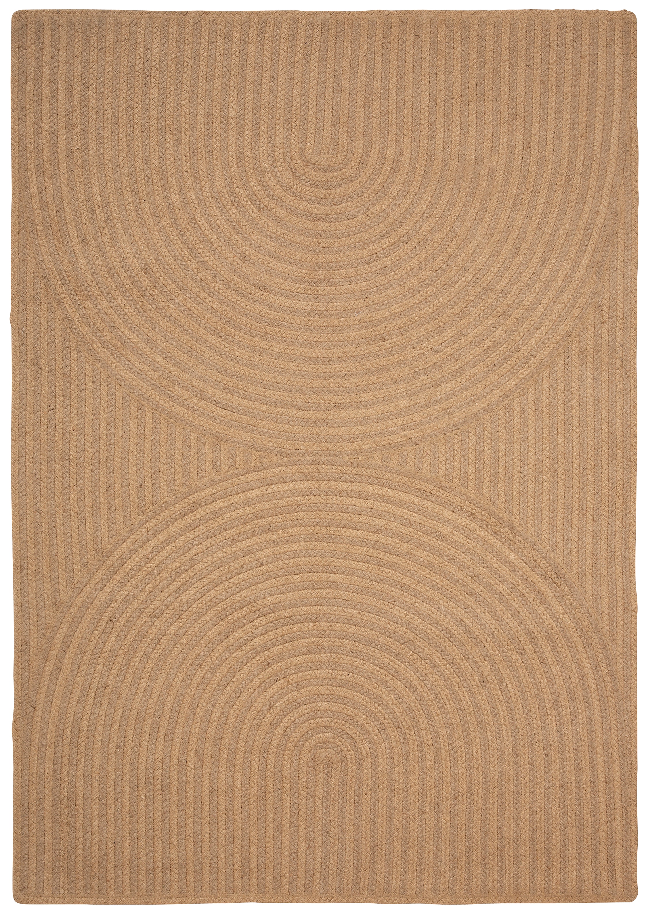 my home Teppich »Naturala, Jute-Teppich, handgefertigt«, rechteckig, 5 mm Höhe, reines Naturprodukt, Jute, Boho, Wendeteppich, Wohnzimmer, Esszimmer
