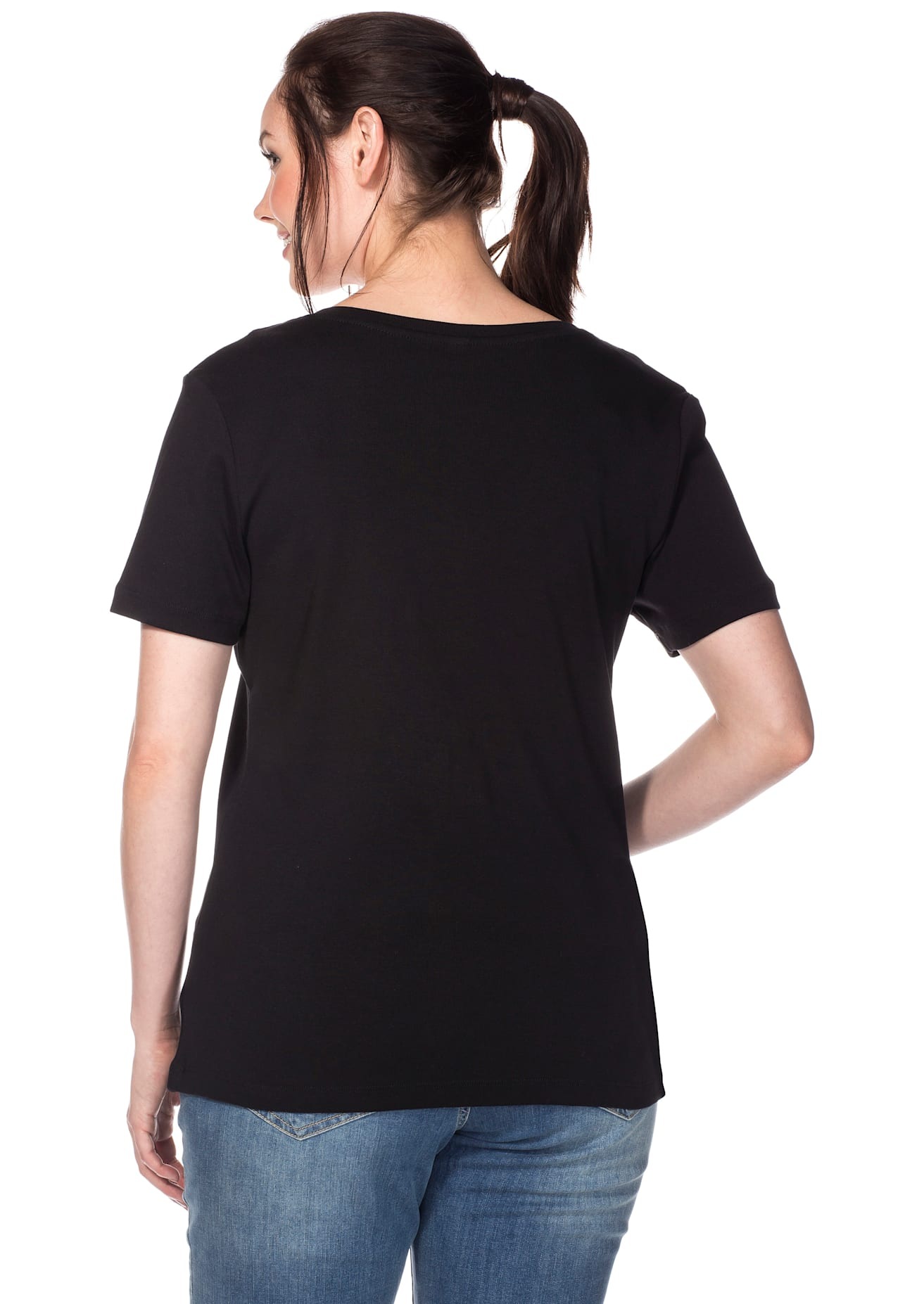 Sheego T-Shirt »T-Shirt«, (1 tlg.)