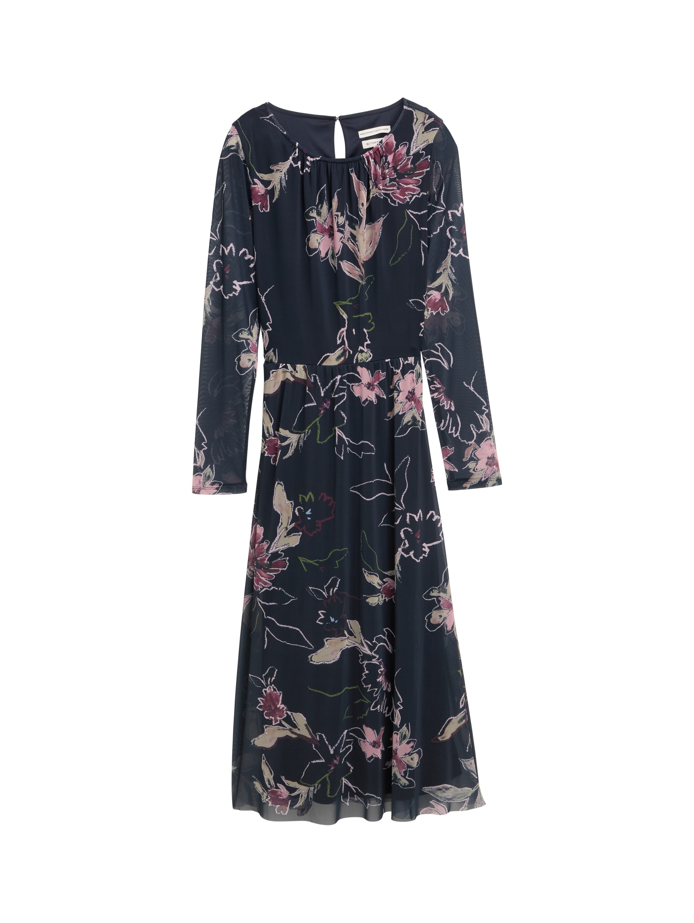 TOM TAILOR Meshkleid, mit Muster