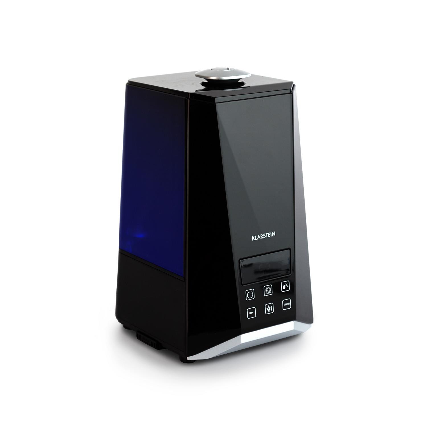 Klarstein Luftbefeuchter LED Screen Touch Fernbedienung schwarz »VapoAir Onyx«