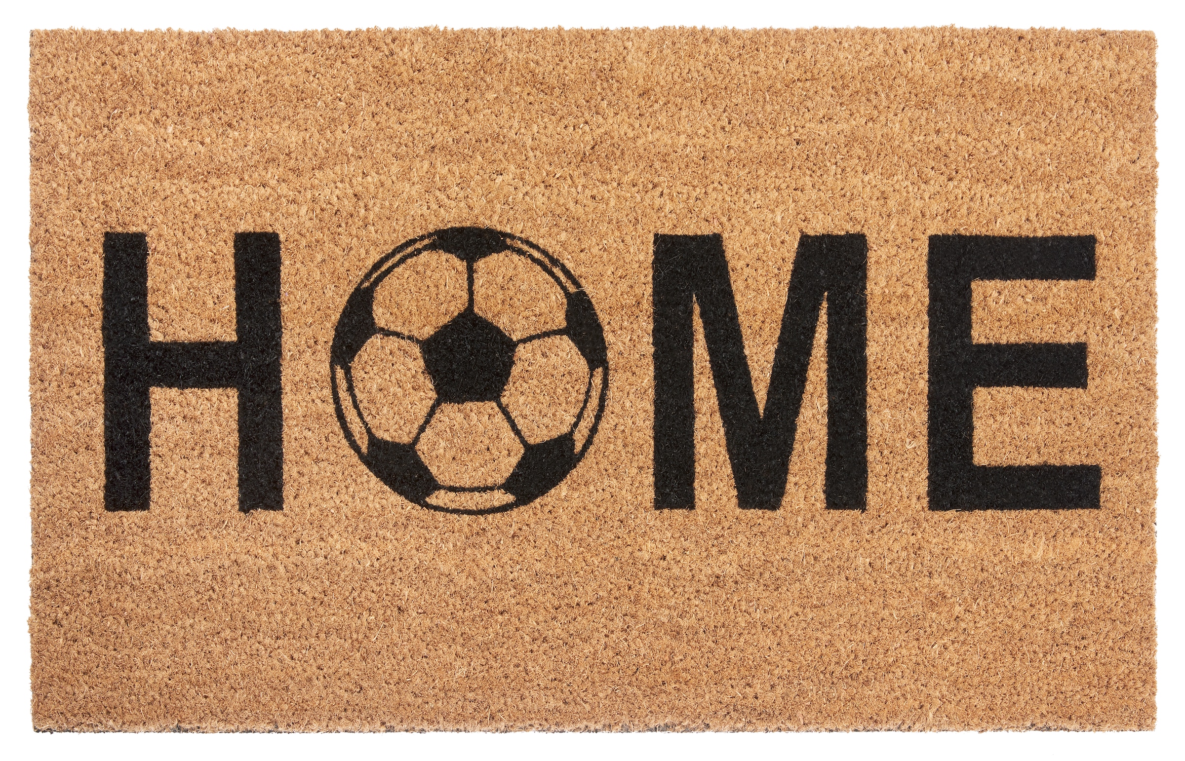 HANSE Home Fußmatte »Kokos Home Soccer«, rechteckig, Kokos, Schmutzfangmatte,  Outdoor, Rutschfest, Innen, Kokosmatte, Flur im OTTO Online Shop
