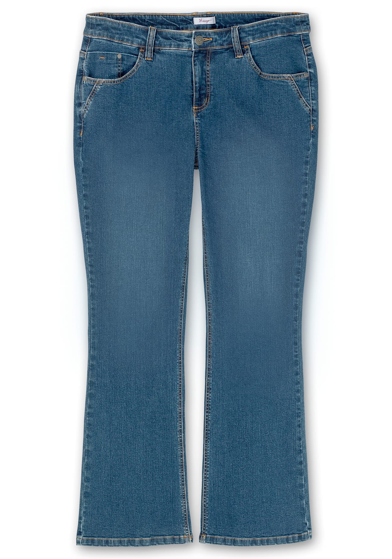 Sheego 3/4-Jeans, (1 tlg.)