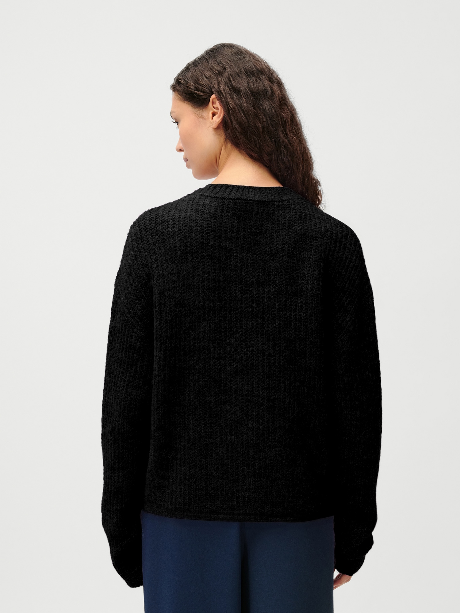 LeGer Strickpullover »Florina, LeGer by Lena Gercke« überschnittene Schultern, lockere Form, Rundhals