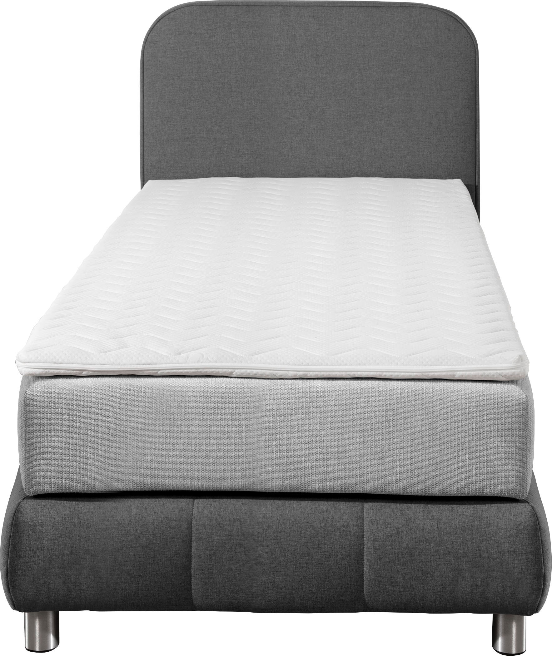 Home affaire Boxspringbett »Cesson, in verschiedenen Breiten«, inkl. Topper, wahlweise in H2, H3 oder H4 erhältlich