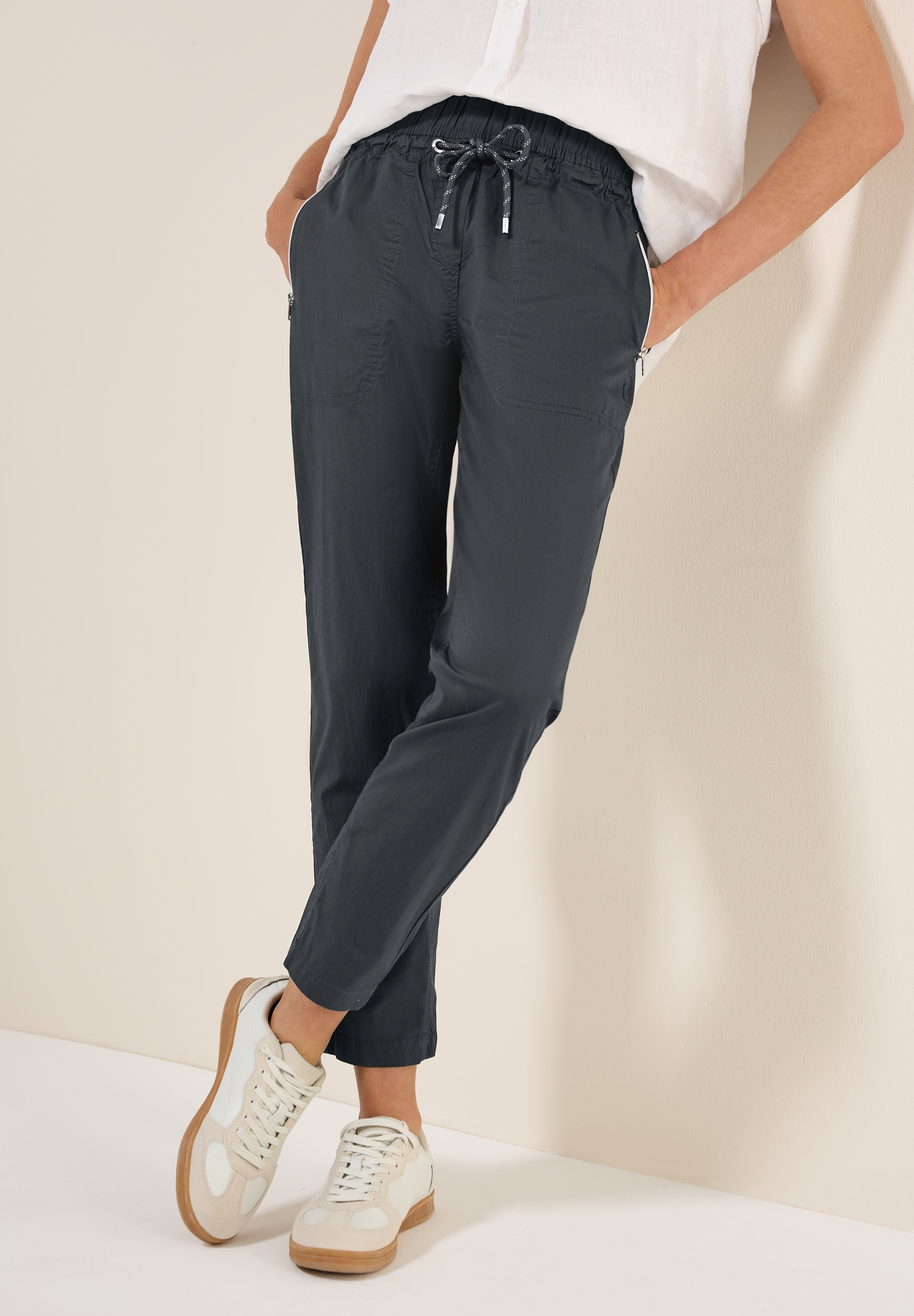 Cecil Paperbag-Hose »Style Chelsea«, mit elastischem Bund und Tunnelzug