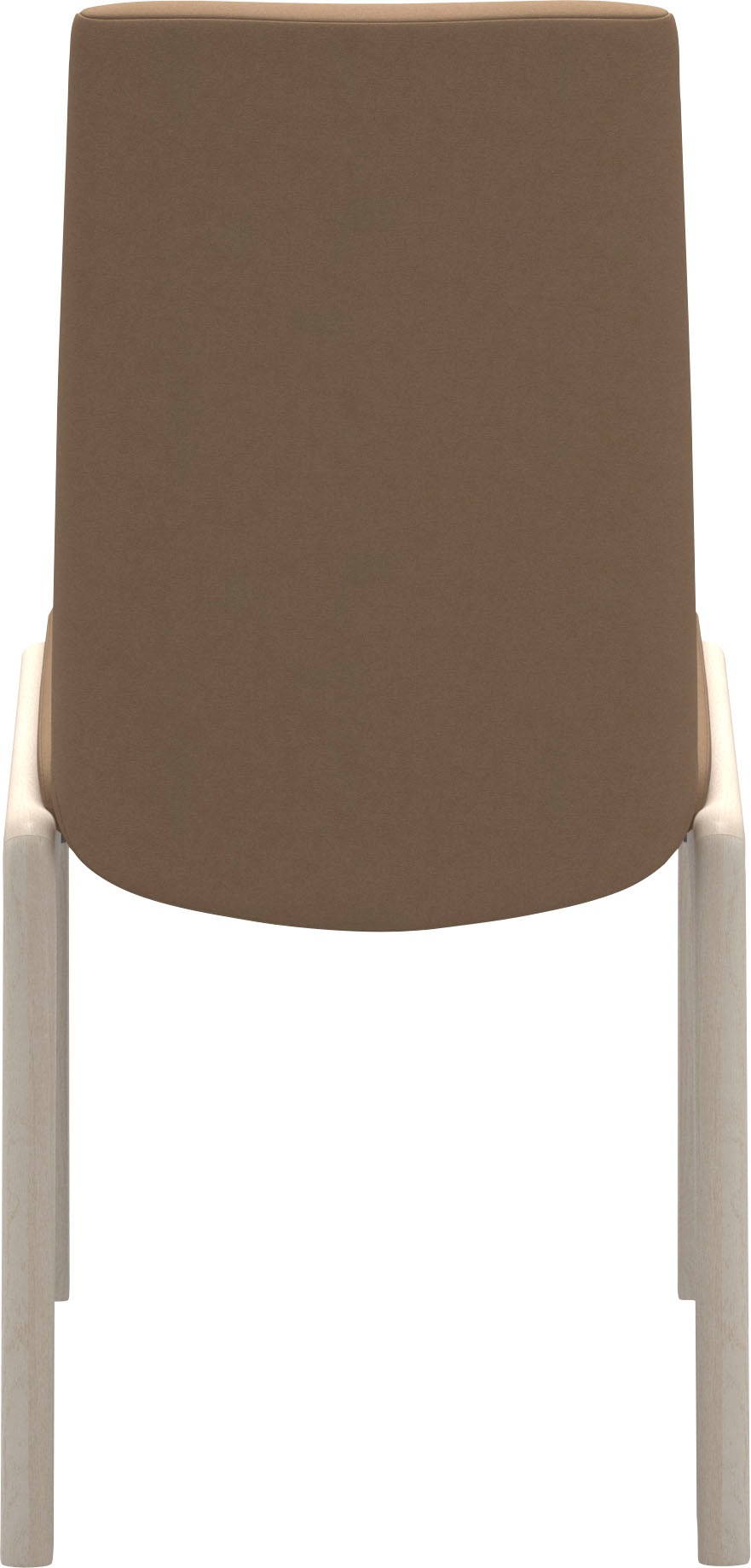 Stressless® Polsterstuhl »Laurel«, Microfaser DINAMICA, Low Back, Größe M, mit abgerundeten Beinen in Eiche gekalkt