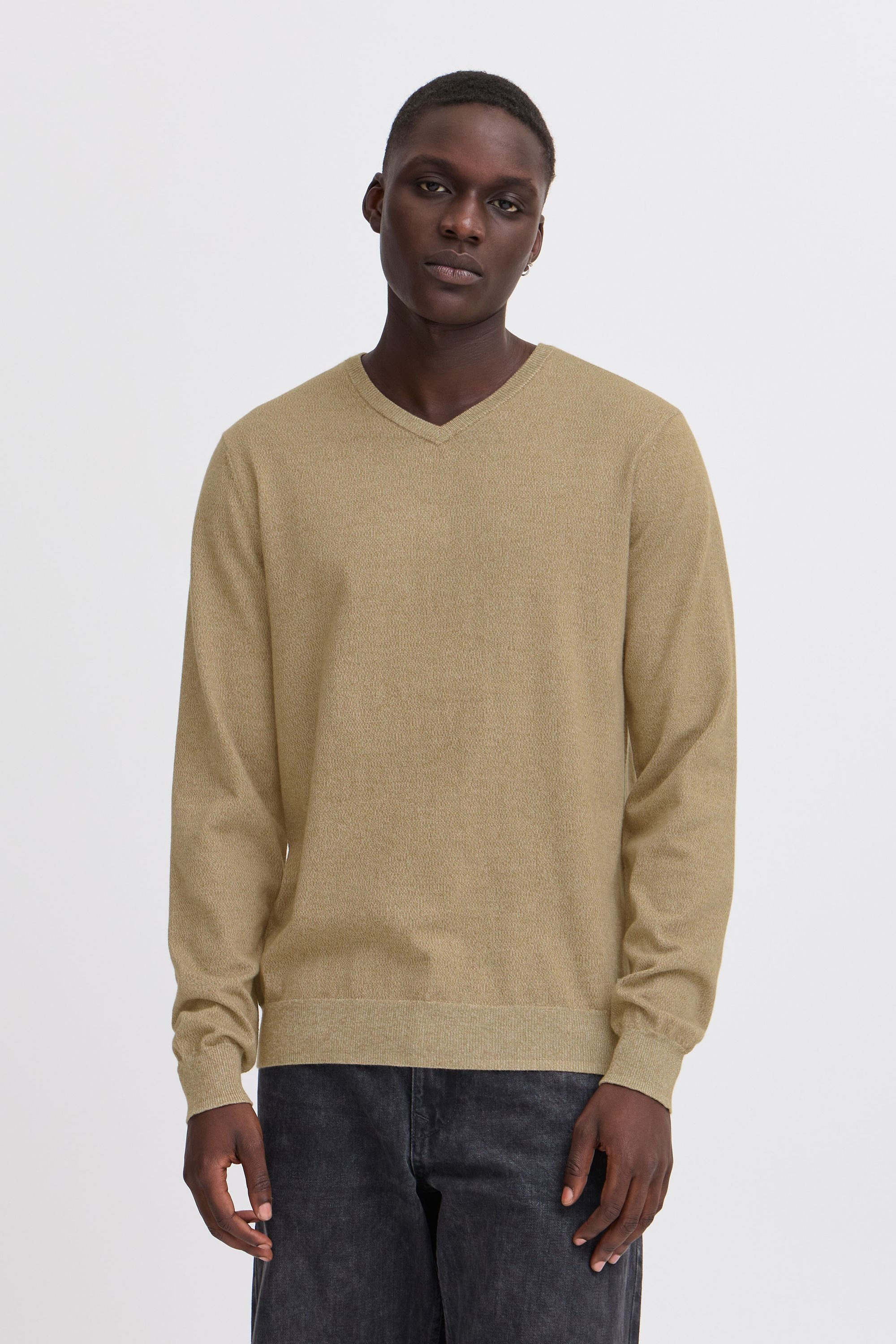 Blend Strickfleece-Pullover »Strickpullover BHBRUTON V-neck«