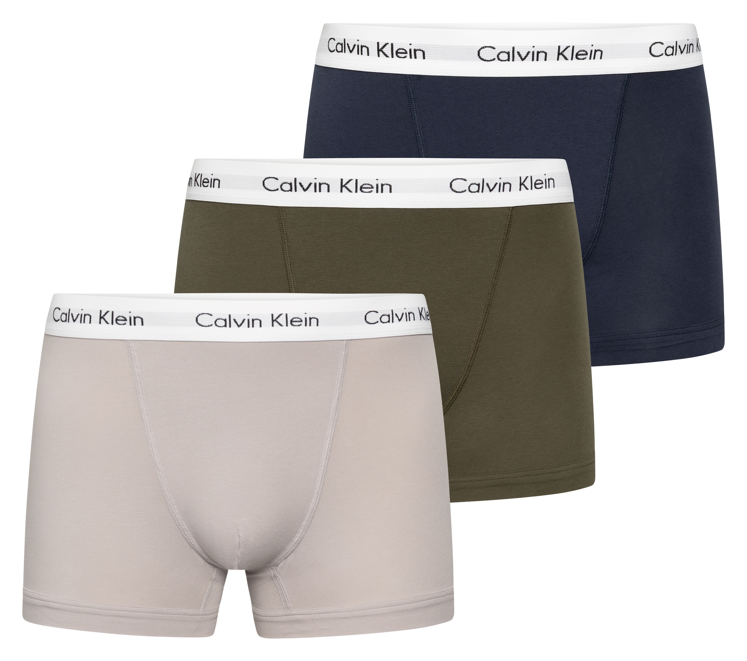 Calvin Klein Underwear Trunk »Trunk 3pk« Packung, 3er-Pack,  Regular fit mit elastischem Bund