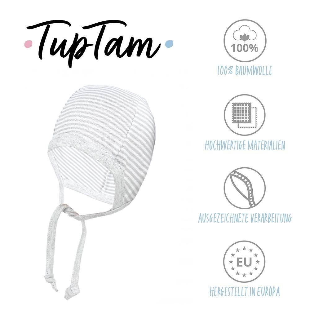 TupTam Erstlingsmütze »Erstlingsmütze Unisex Baby Erstlingsmütze zum Binden 2er Pack«