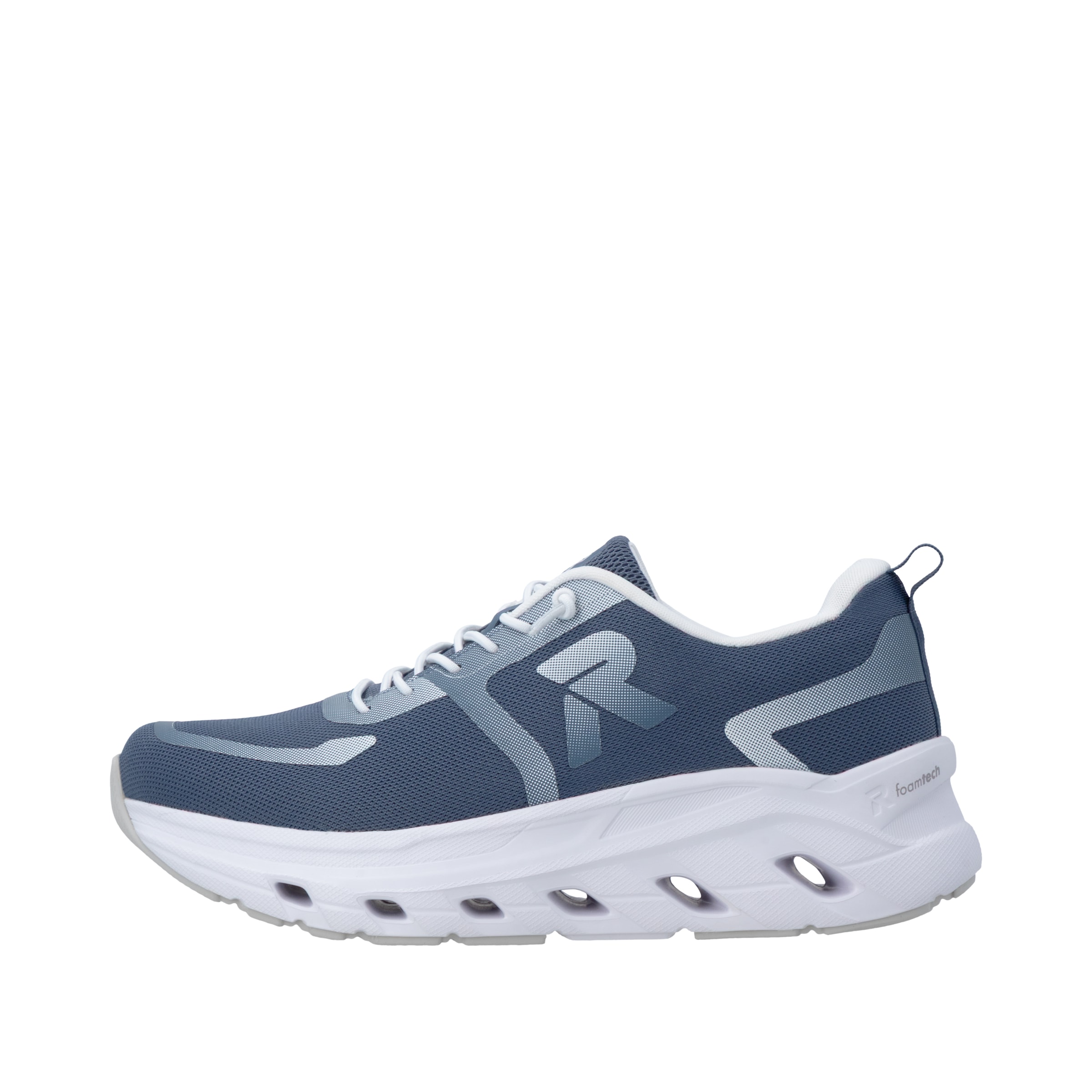 RIEKER Sport Slip-On Sneaker  Schlupfschuh, Freizeitsneaker, Halbschuh mit softem Schaftrand