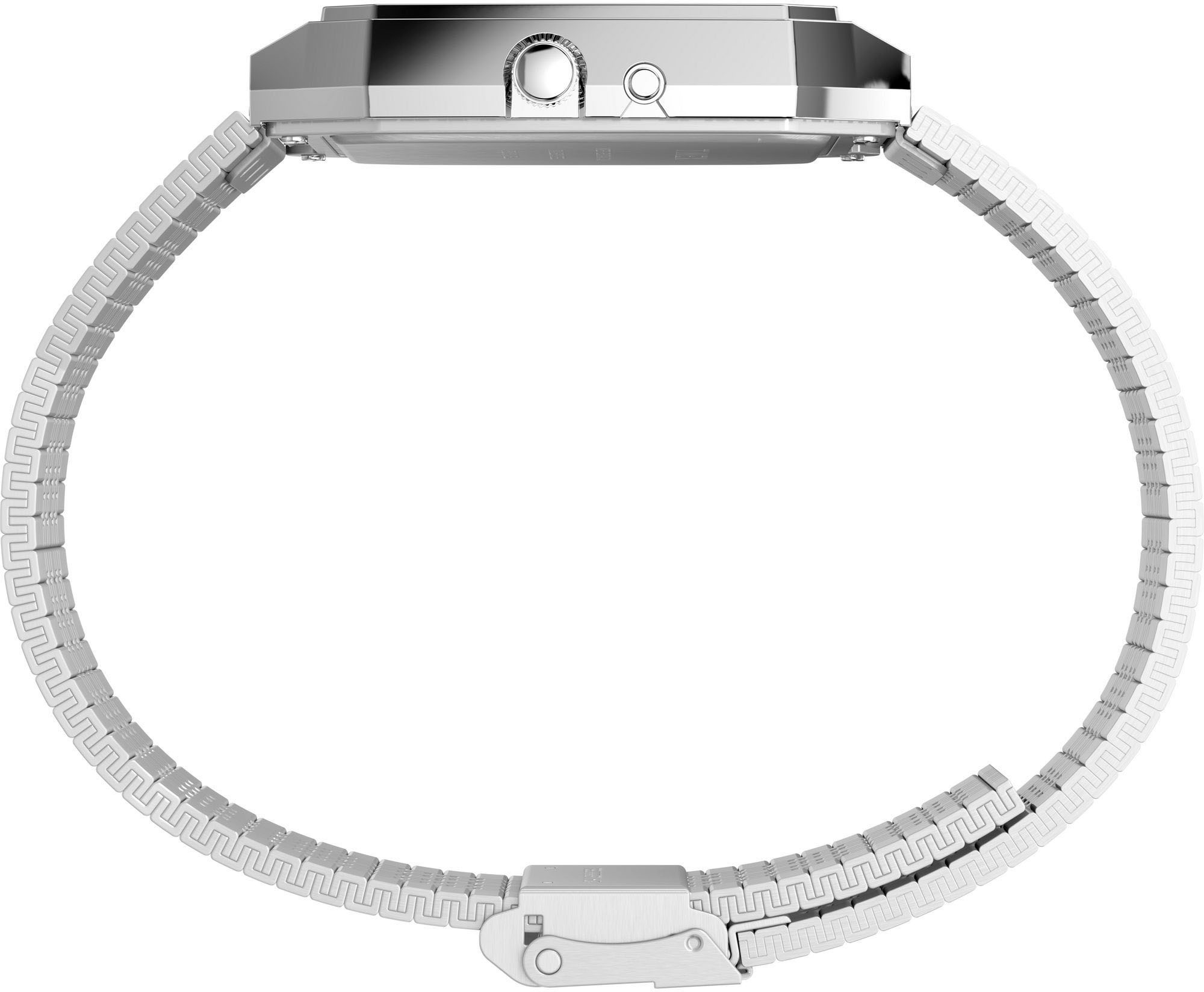 Timex Quarzuhr »REISSUE« Armbanduhr, Herrenuhr, Damenuhr,digital,Edelstahlarmband