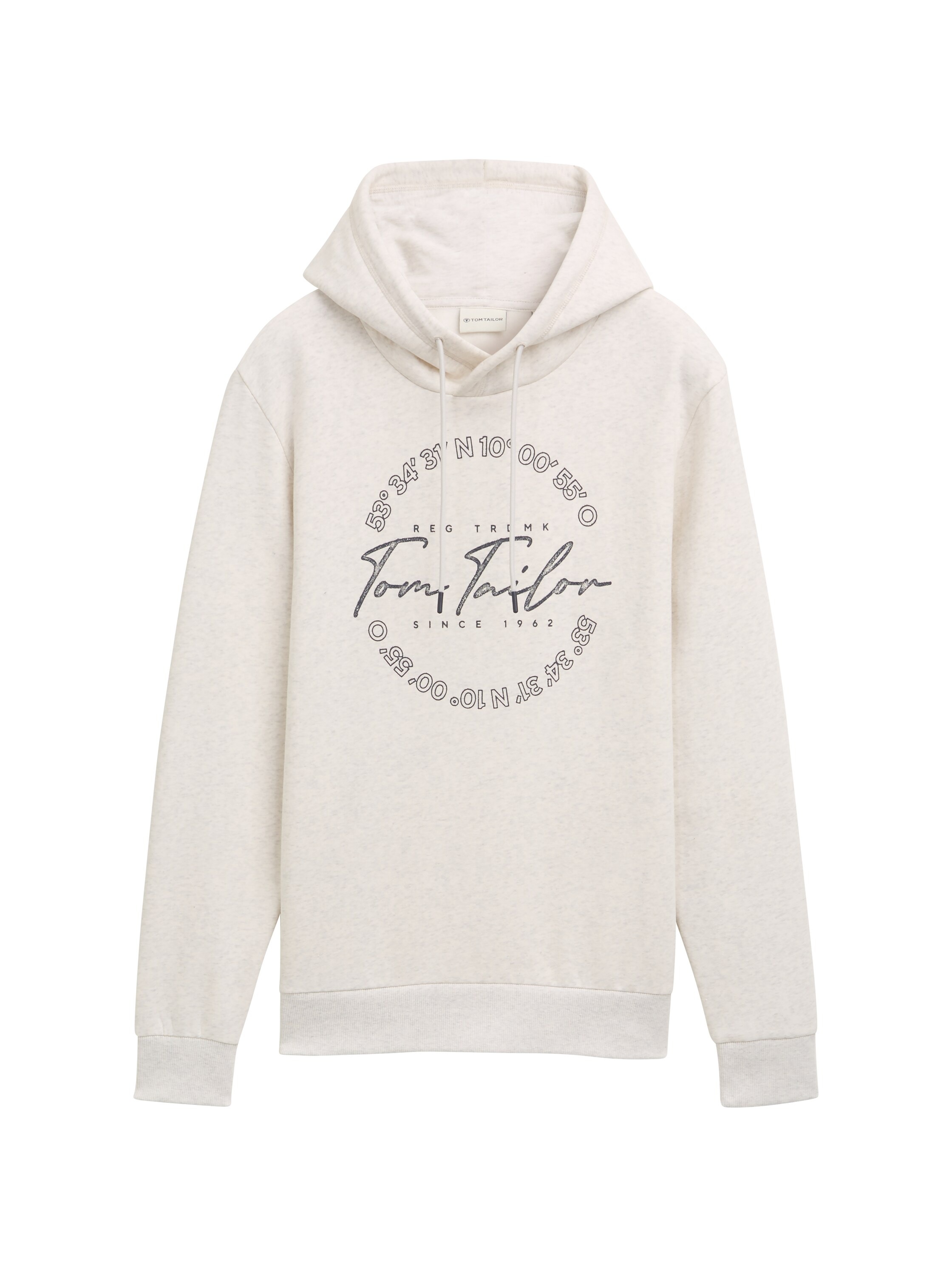 TOM TAILOR Kapuzensweatshirt, mit großem Logo-Frontprint