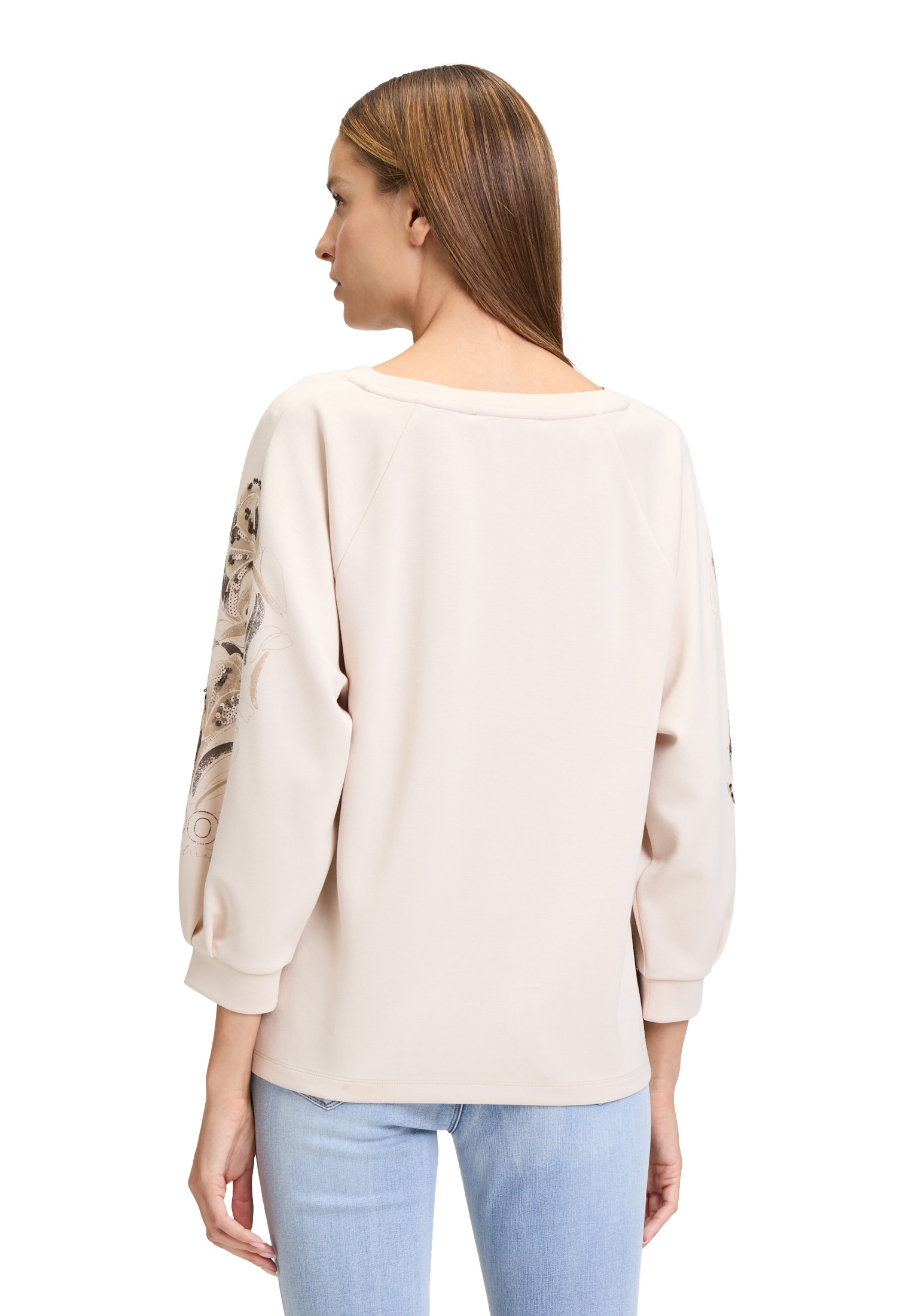 Betty Barclay Sweatshirt »Sweatshirt mit Trompetenärmeln«
