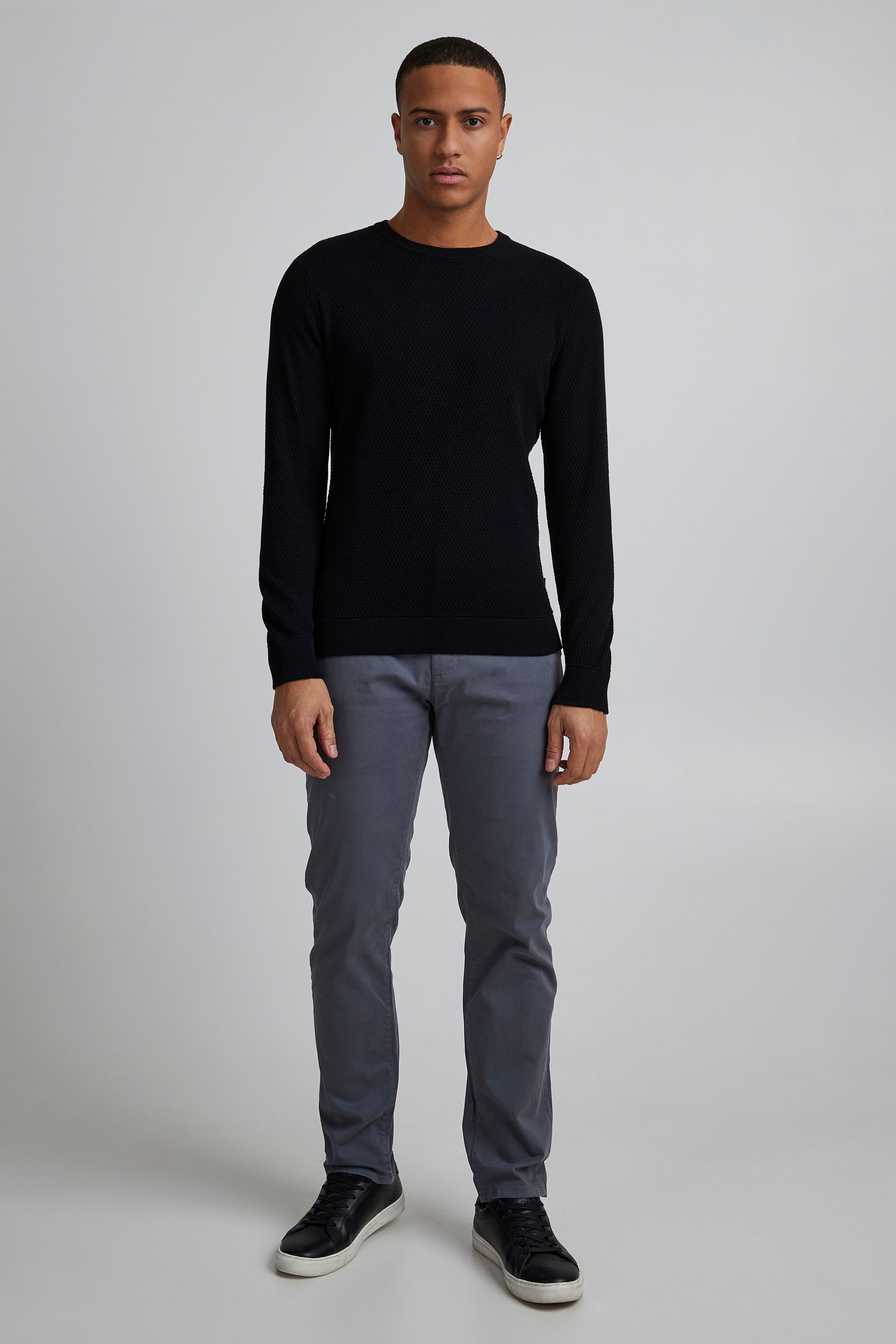 Casual Friday Rundhalspullover »Strickrundhalspullov CFKarlo«