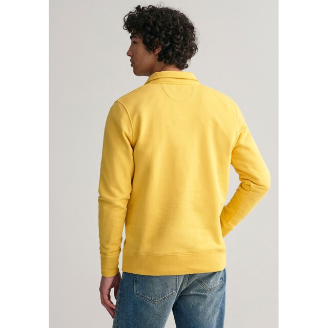 Gant Sweatshirt »REG SHIELD HALF ZIP SWEAT«, mit Logostickerei auf der Brust  online kaufen bei OTTO