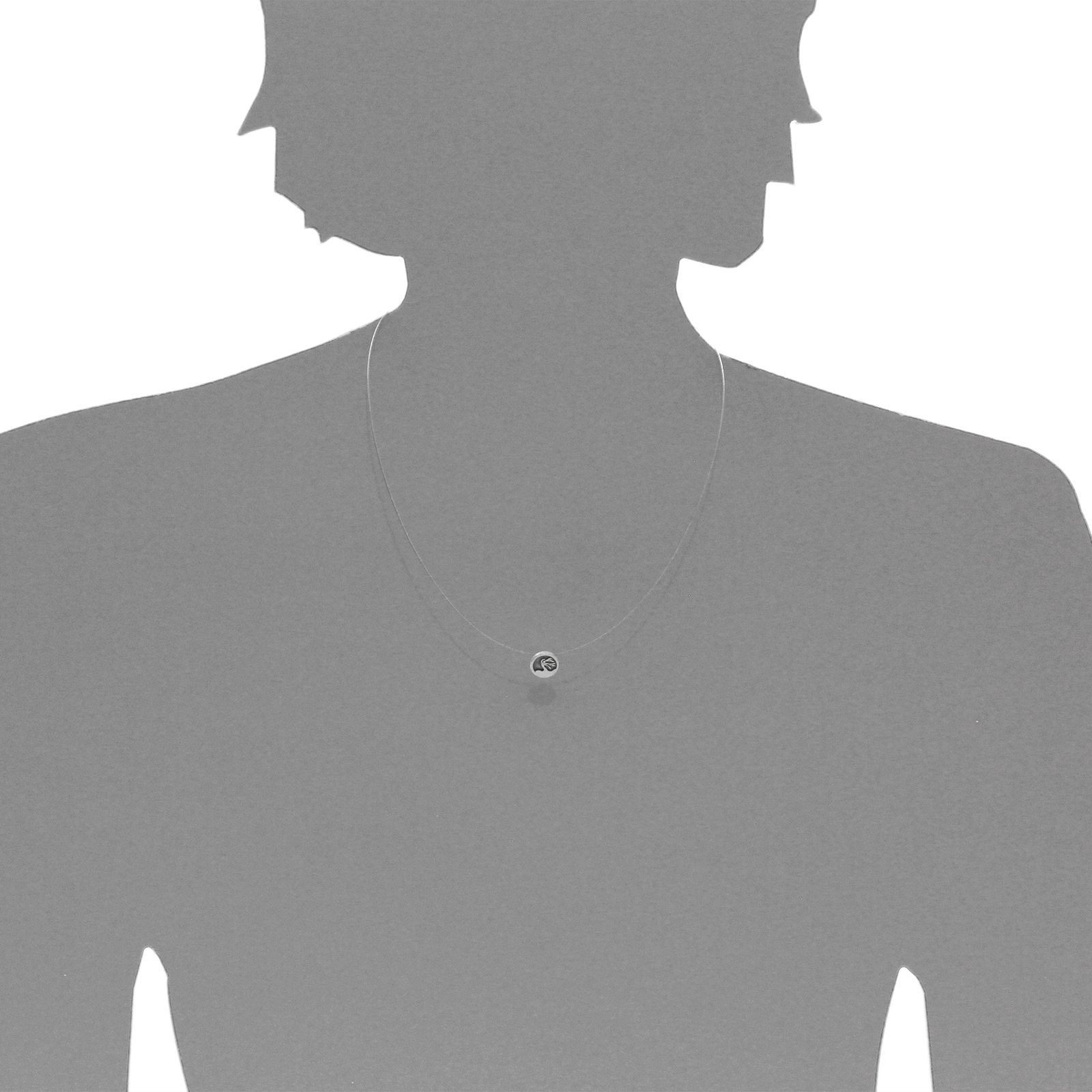 OSTSEE-SCHMUCK Kette mit Anhänger »- Windflüchter 10 mm - Silber 925/000 -,«