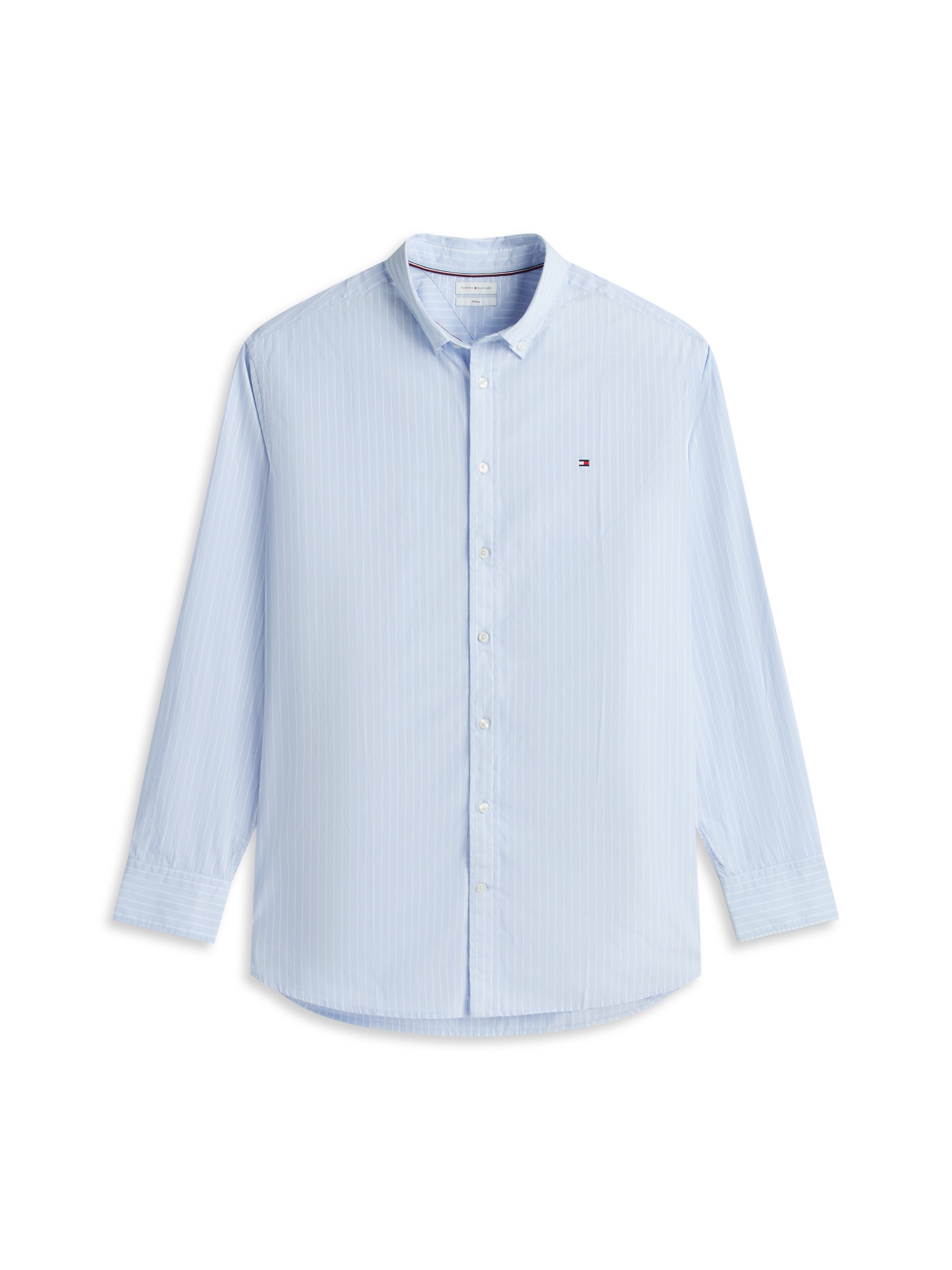 Tommy Hilfiger Big & Tall Langarmhemd »BT-CORE HAIRLINE POPLIN RF« mit Button-Down-Kragen, Regular Fit