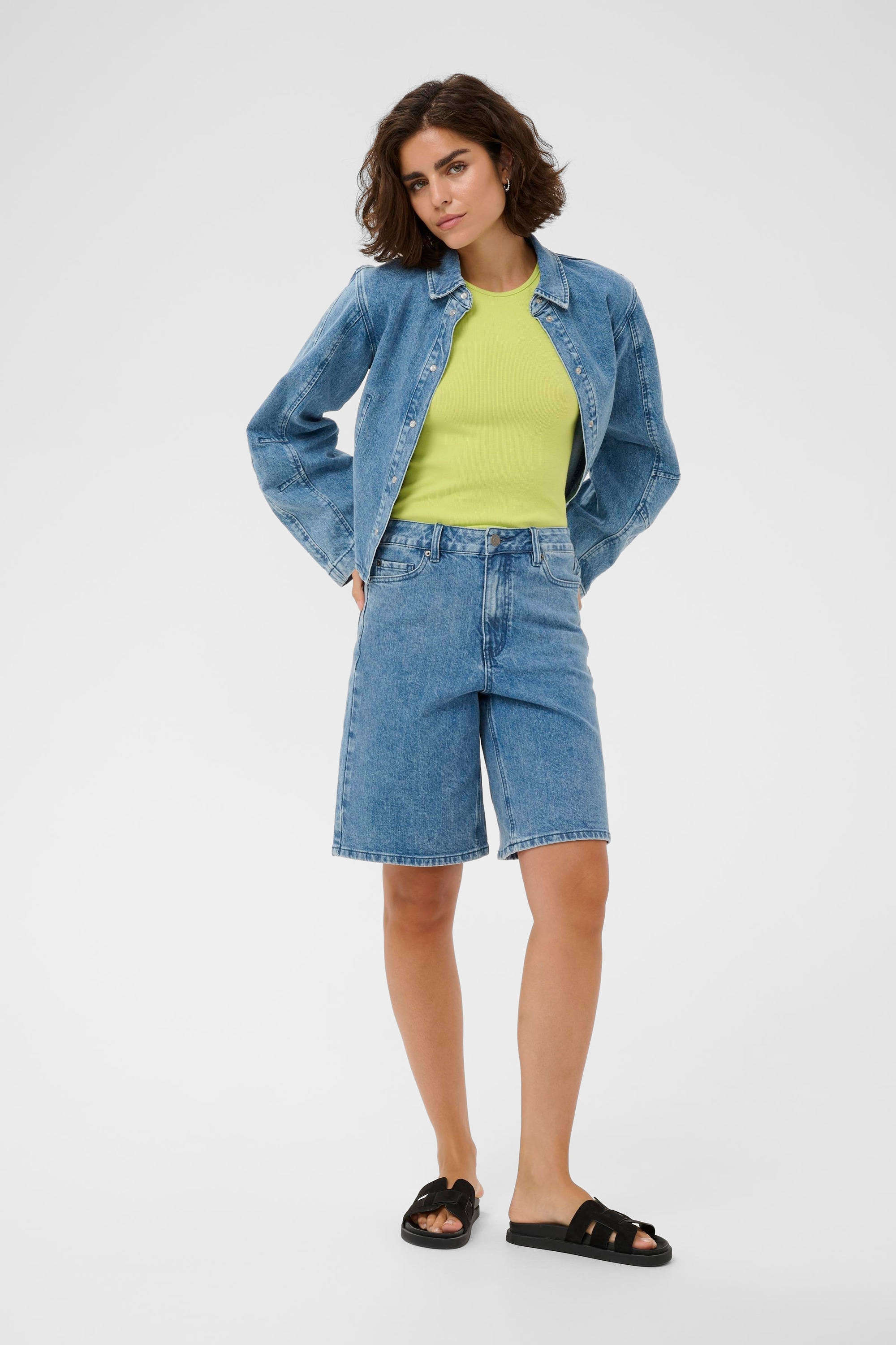 KAFFE Shorts »Jeansshorts KAvallis«