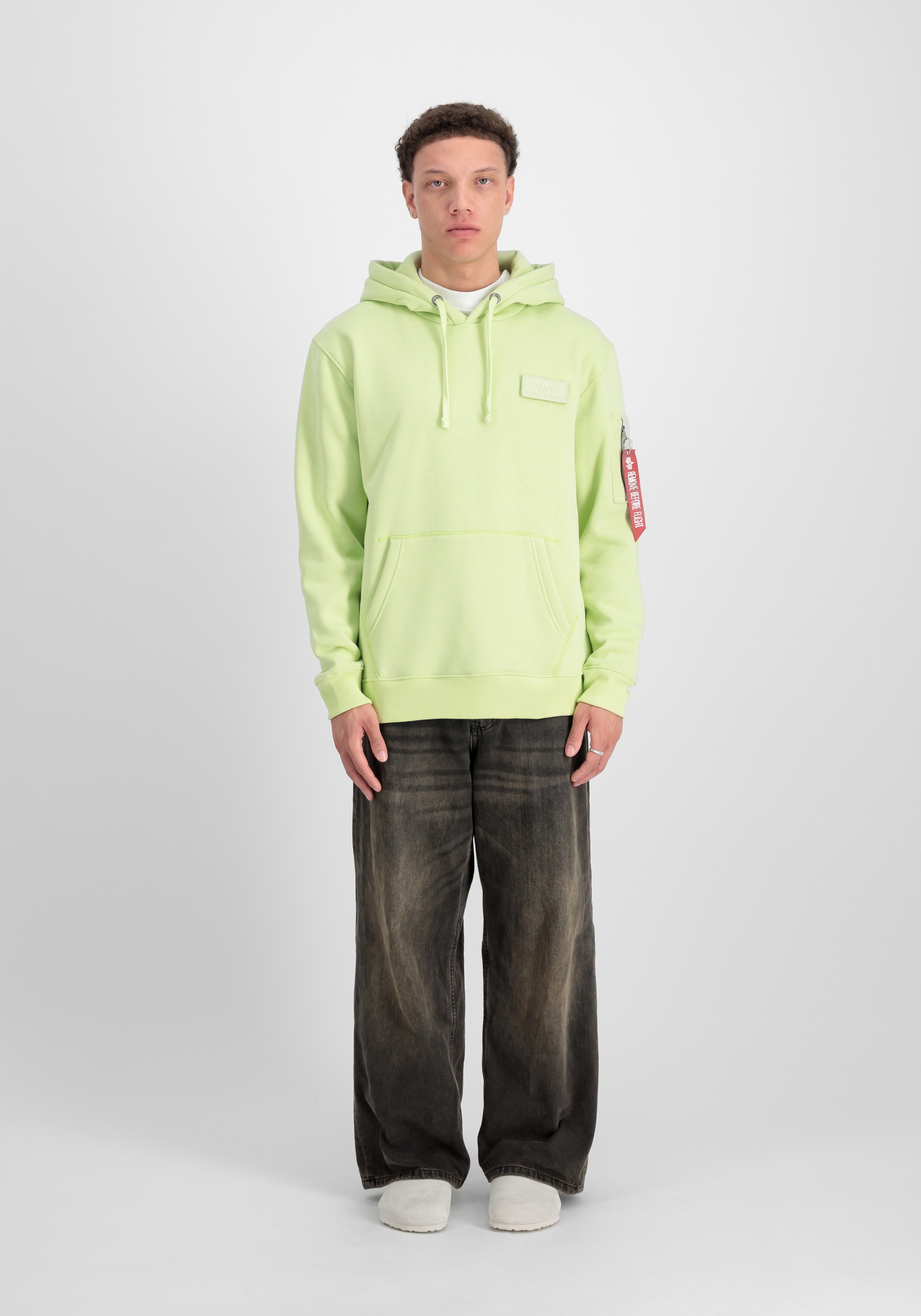 Alpha Industries Hoodie »Red Stripe Hoodie Kapuzensweatshirt«