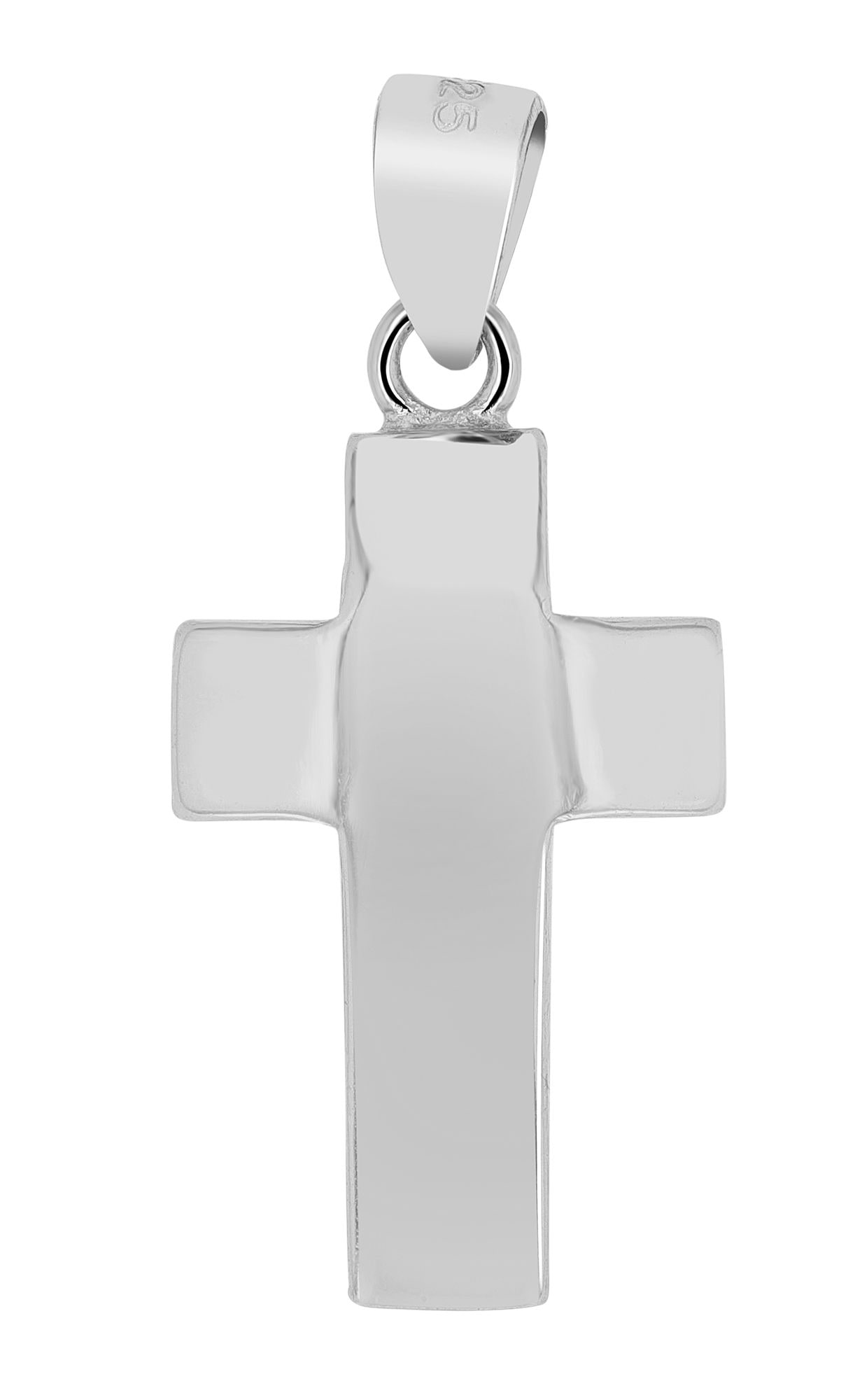 Adelia´s Kreuzanhänger »Unisex Anhänger ¿ Kreuz Kreuzanhänger aus 925 Silber«