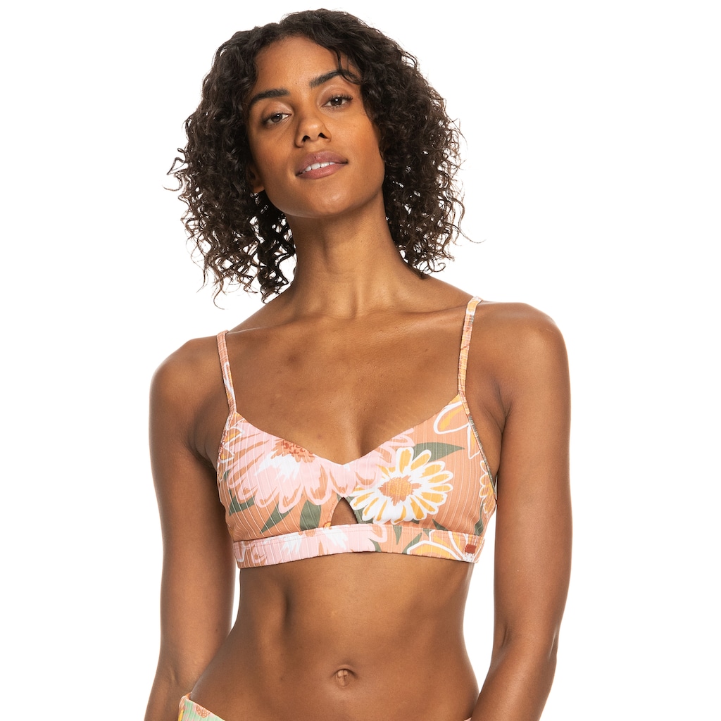 Roxy Bandeau-Bikini-Top »ROXY Love The Cross Step«