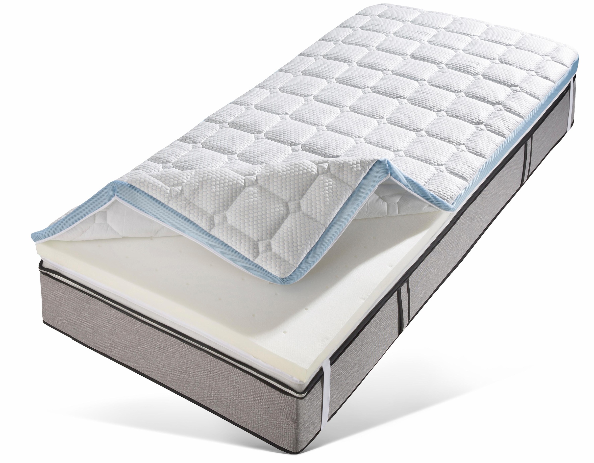 my home Topper »Aurora«, (1 St.), Mit kuschelig warmer Winter- und herrlich kühlender Sommerseite