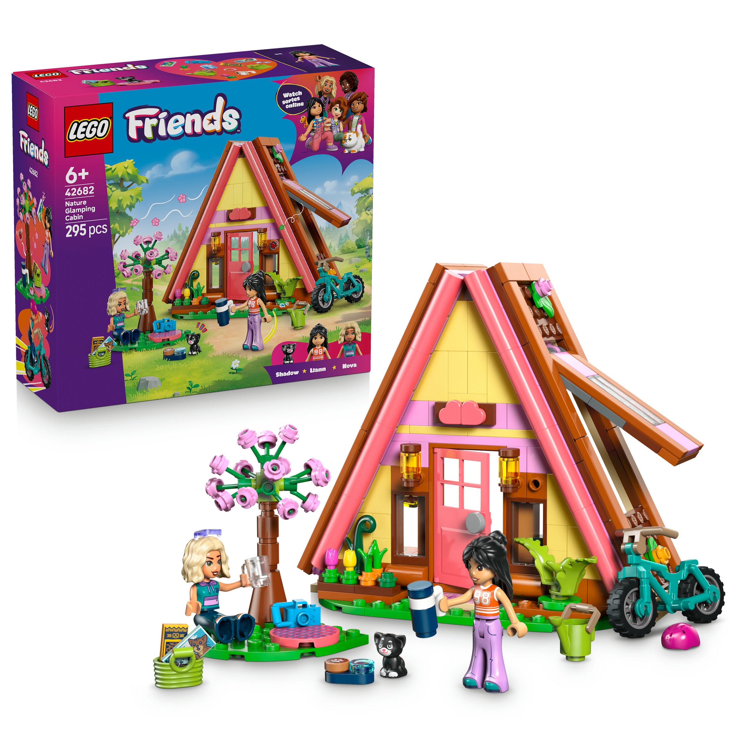 LEGO® Konstruktionsspielsteine »Glampinghütte in freier Natur (42682), LEGO Friends« Made in Europe