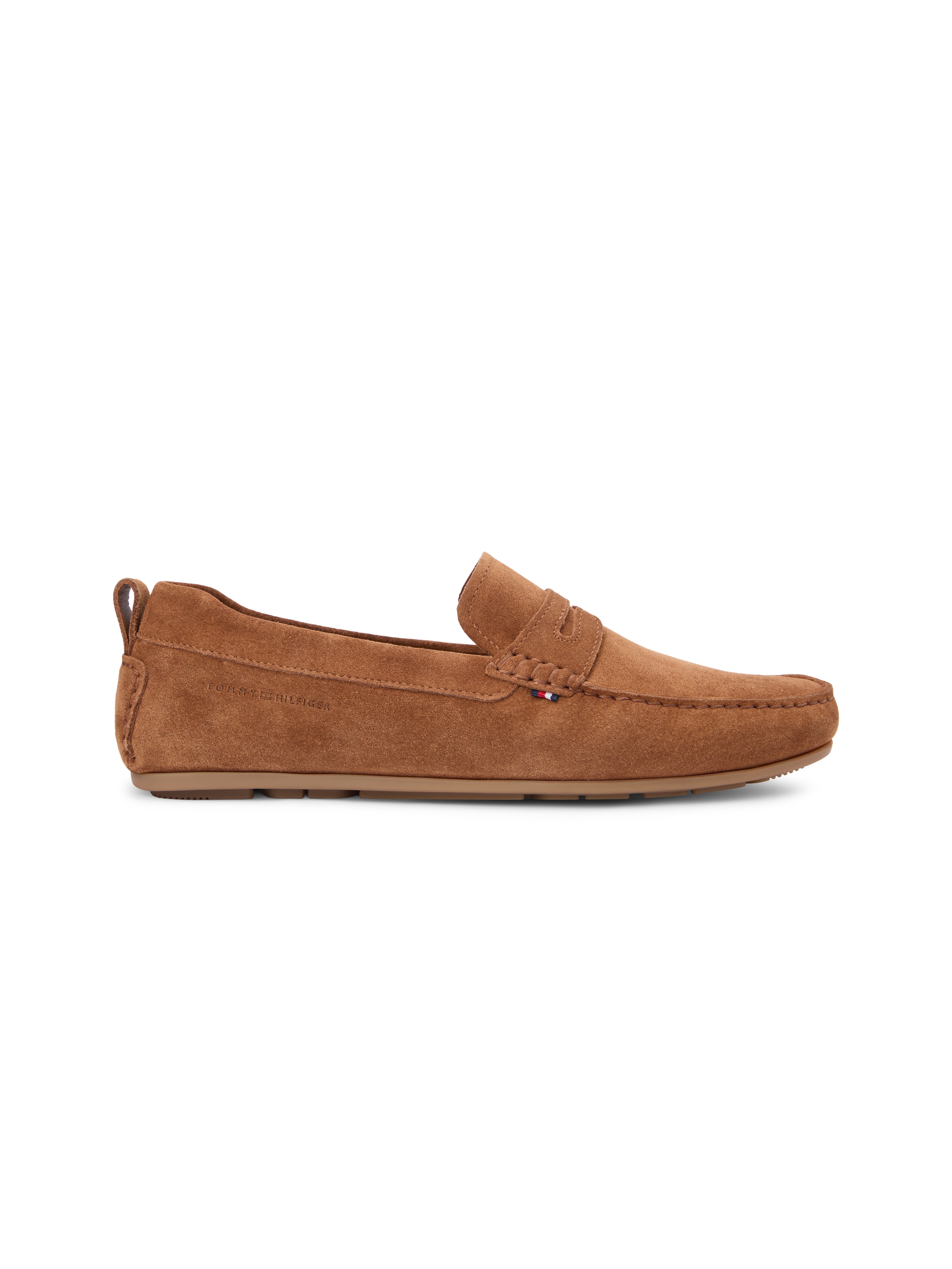 Tommy Hilfiger Slipper »CORE HILFIEGR SUEDE DRIVER«  Flats, Schlupfschuh in Mokassin-Optik