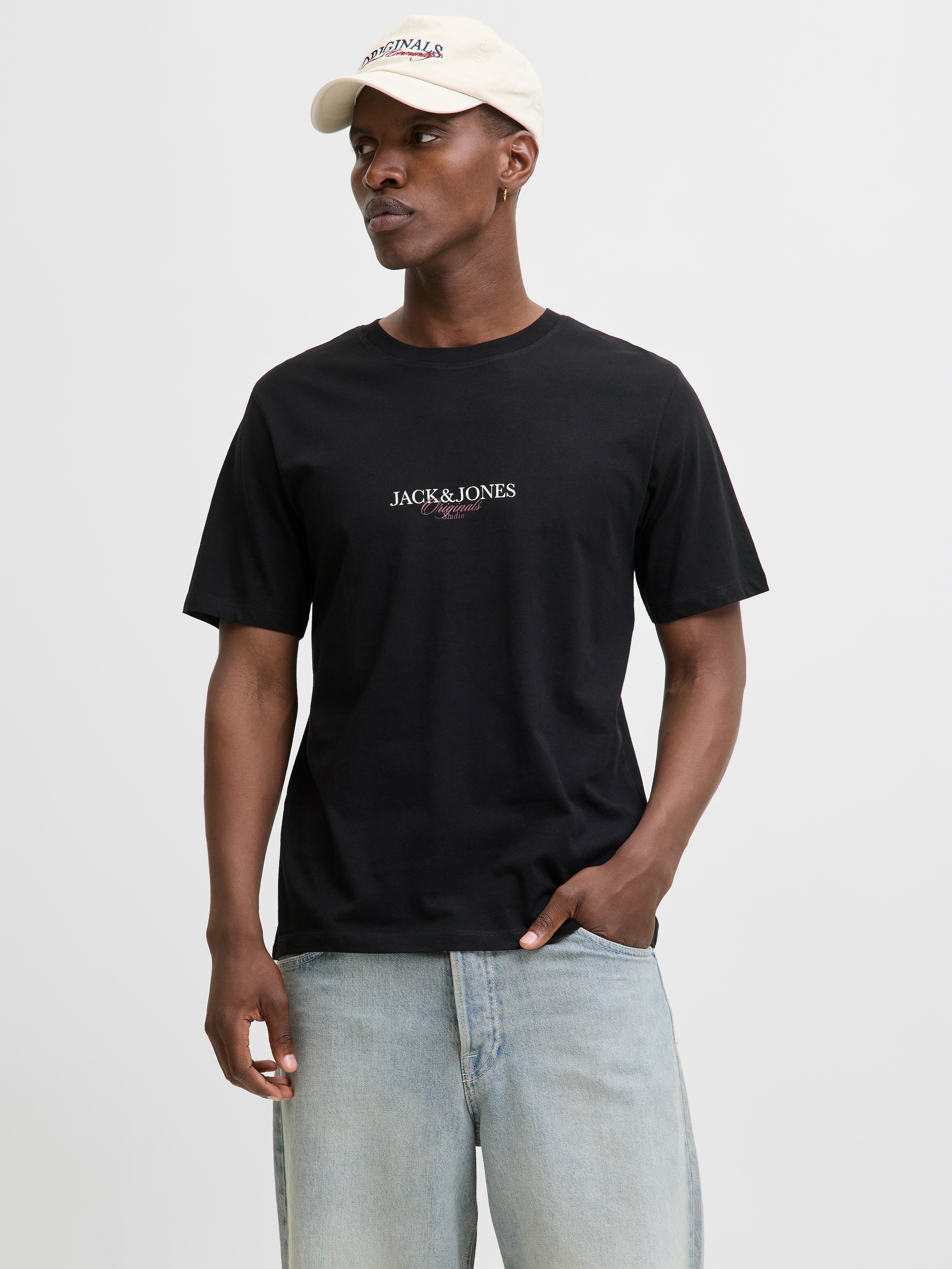 Jack & Jones Rundhalsshirt »JORBILLYBURG TEE SS CN 3PK MP FST«, (Packung, 3 tlg.)