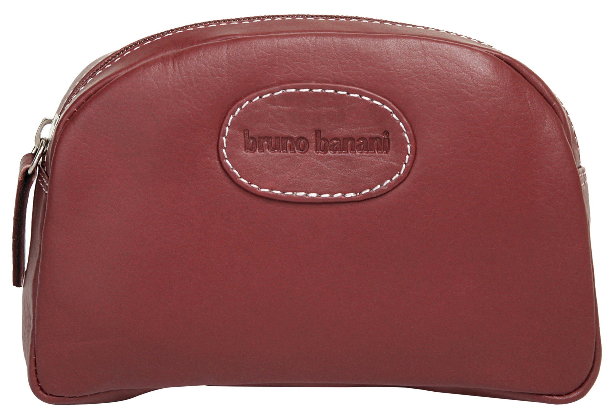 Bruno Banani Kosmetiktasche, echt Leder