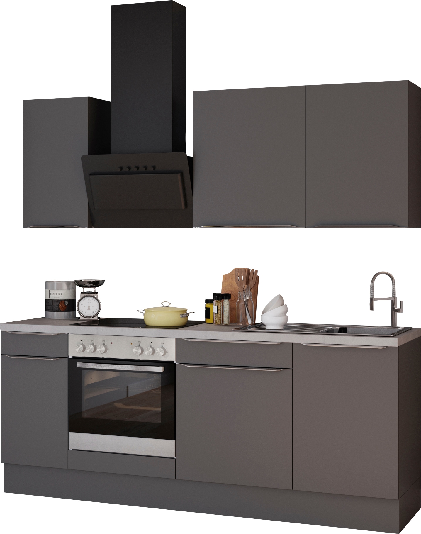 OPTIFIT Küchenzeile »Aken«, mit cm bei 210 kaufen E-Geräten, Breite OTTO