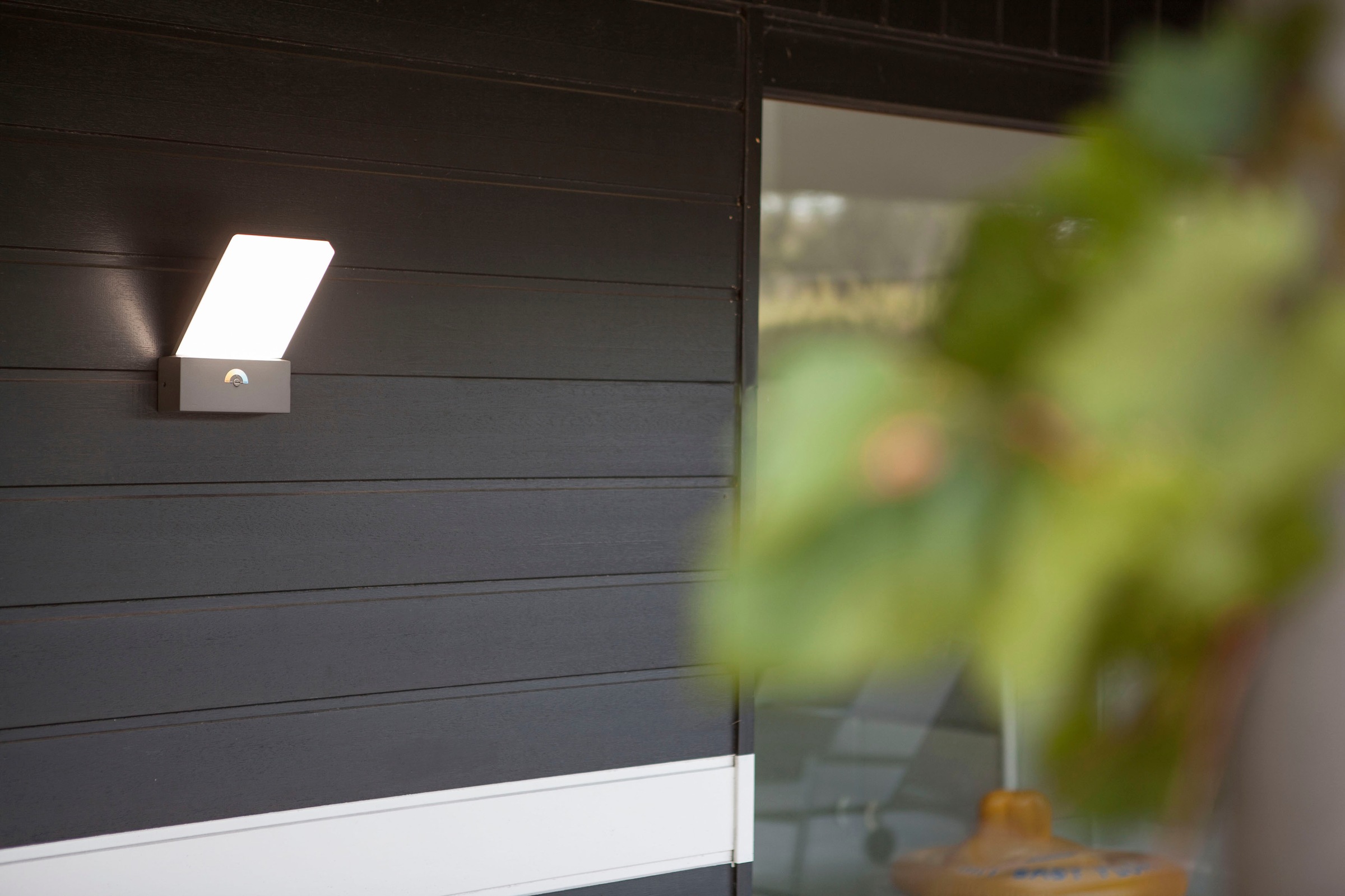 LUTEC LED Außen-Wandleuchte »PANO«, Leuchtmittel LED-Modul | LED fest integriert
