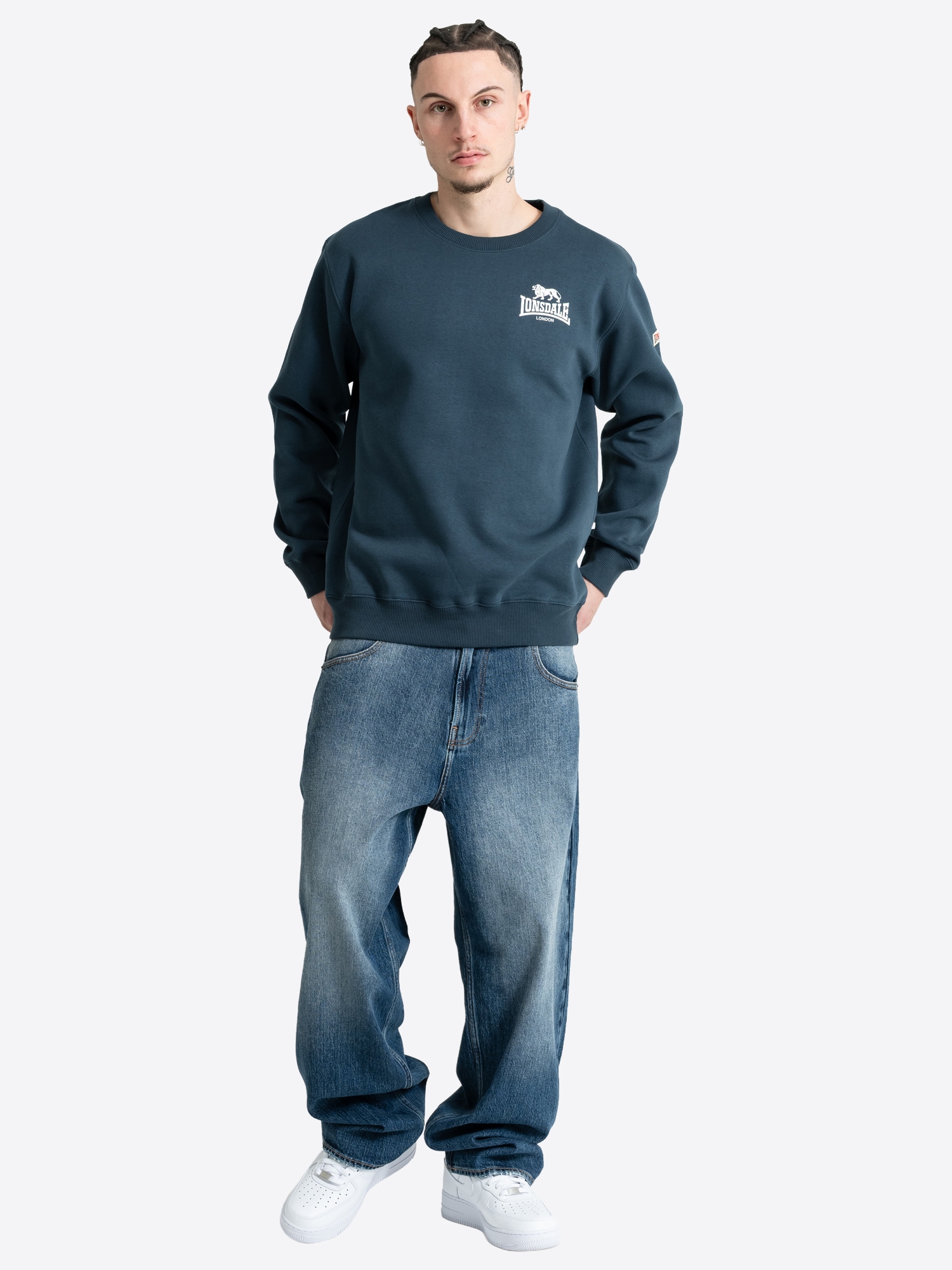 Lonsdale Sweatshirt »HAIGHTON«, sportlicher Stil, für entspannte Freizeitmomente
