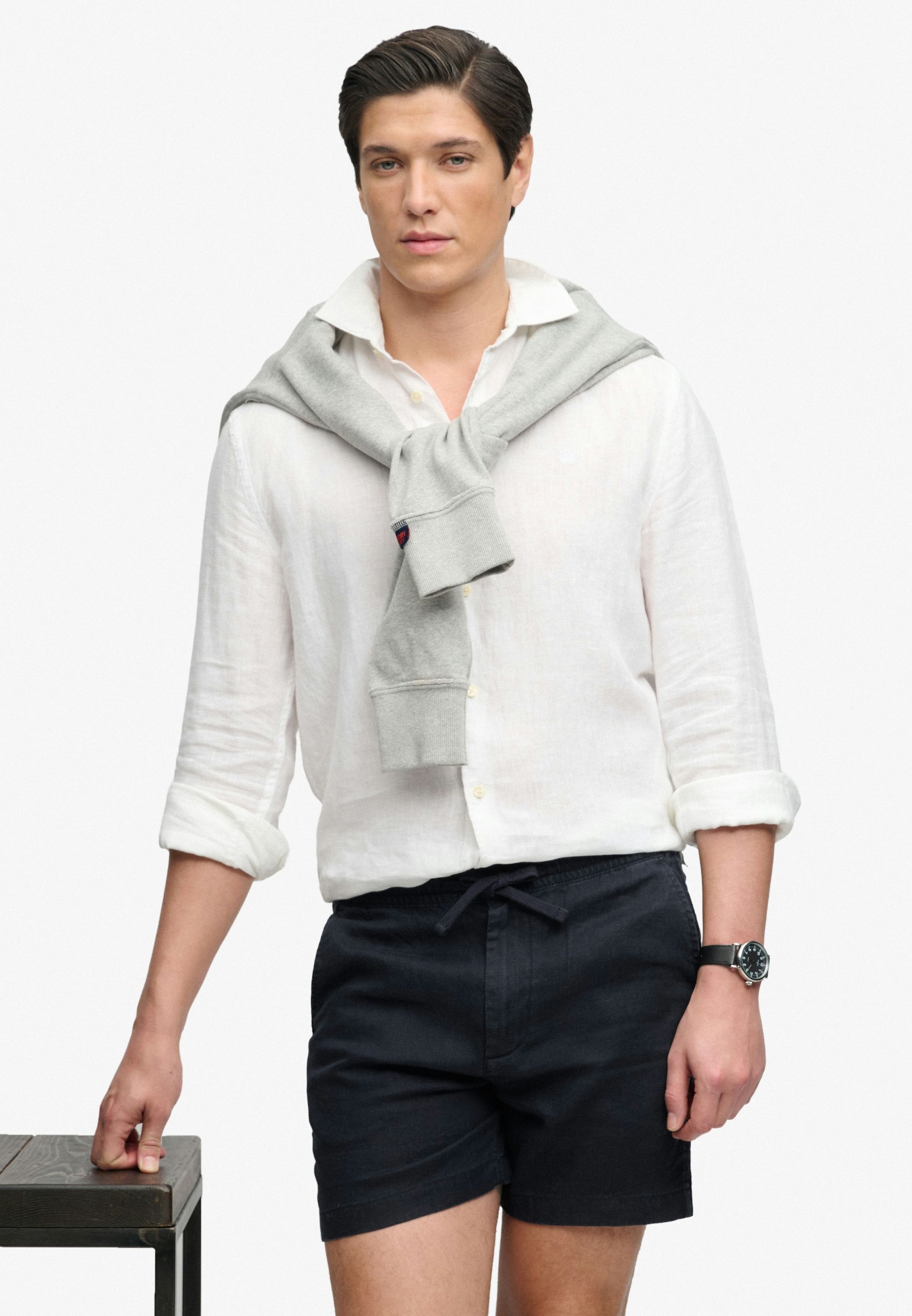 Superdry Shorts »MERCHANT LINEN SHORT«